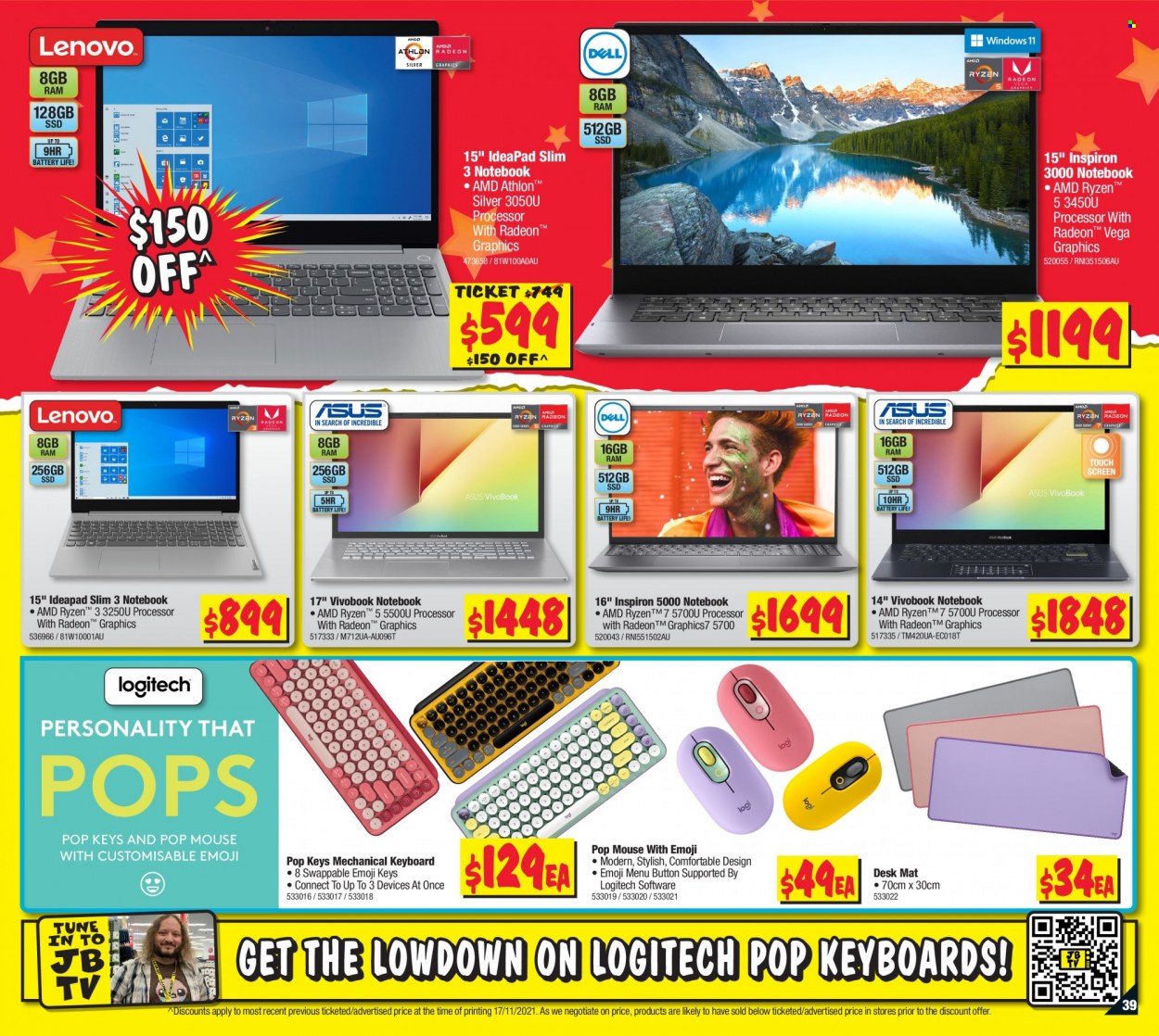 JB Hi-Fi catalogue - 2 Dec 2021 - 15 Dec 2021. Page 36
