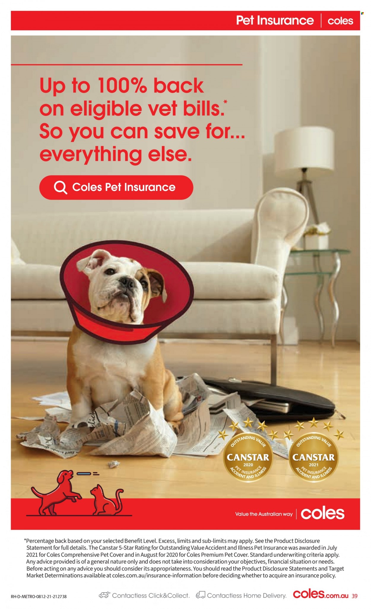Coles catalogue - 8 Dec 2021 - 14 Dec 2021. Page 39