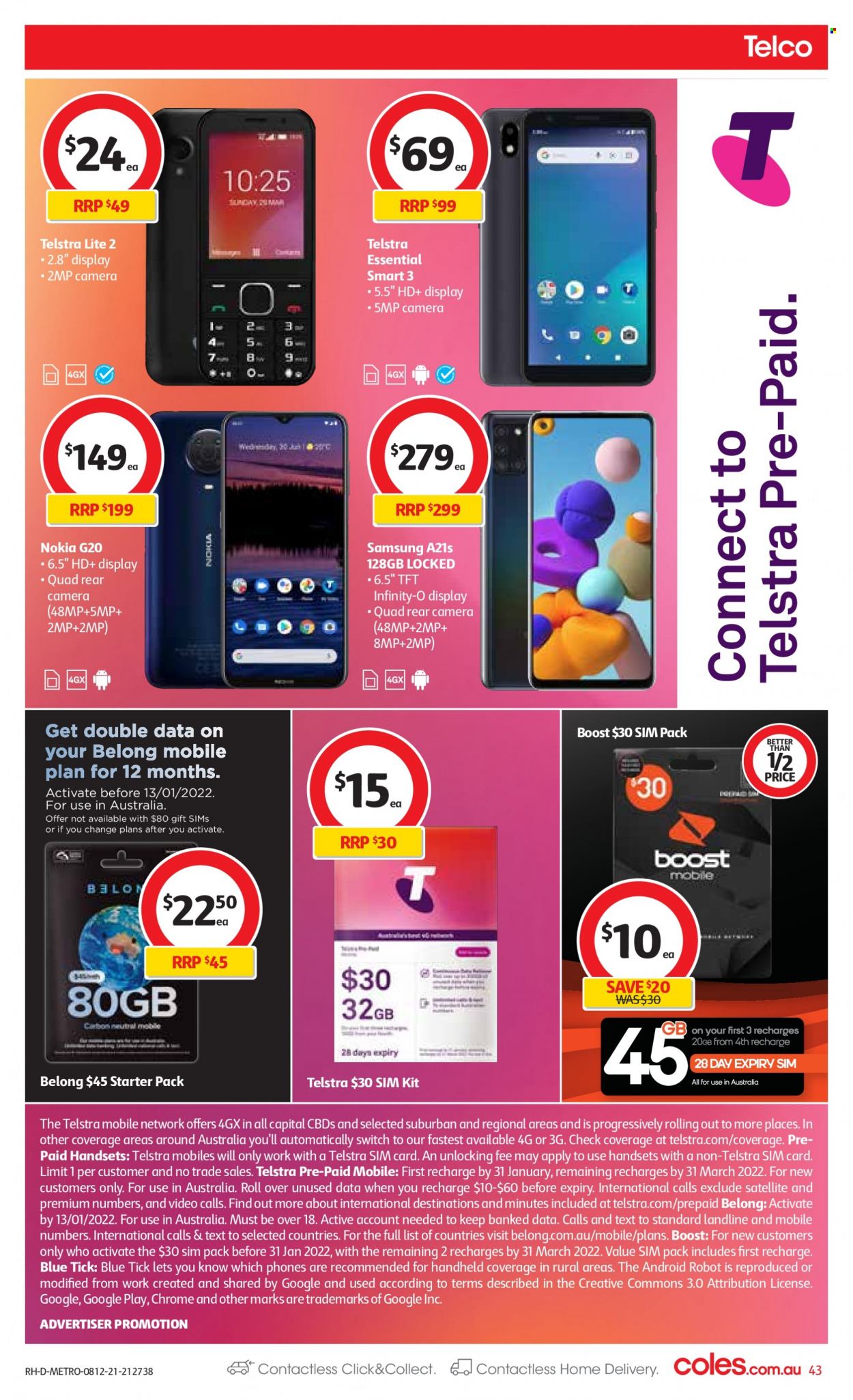 Coles catalogue - 8 Dec 2021 - 14 Dec 2021. Page 43