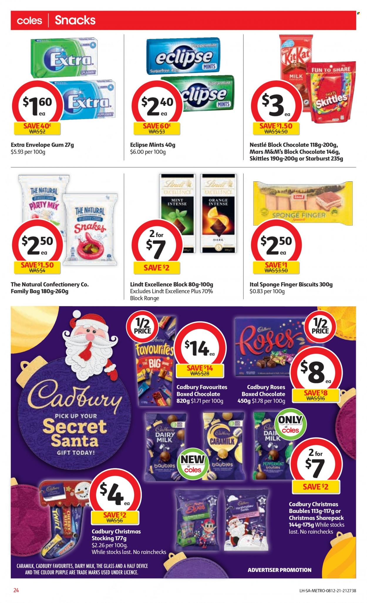 Coles catalogue - 8 Dec 2021 - 14 Dec 2021. Page 24