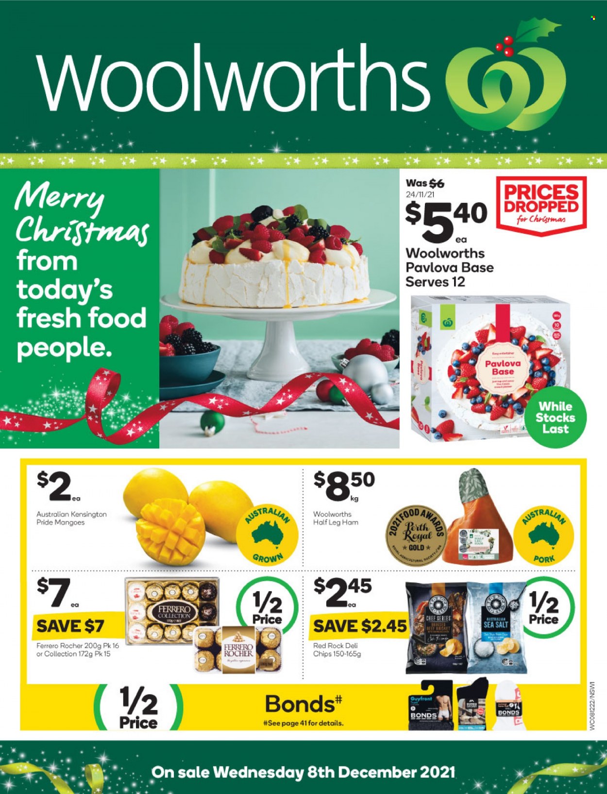 Woolworths catalogue - 8 Dec 2021 - 14 Dec 2021. Page 1