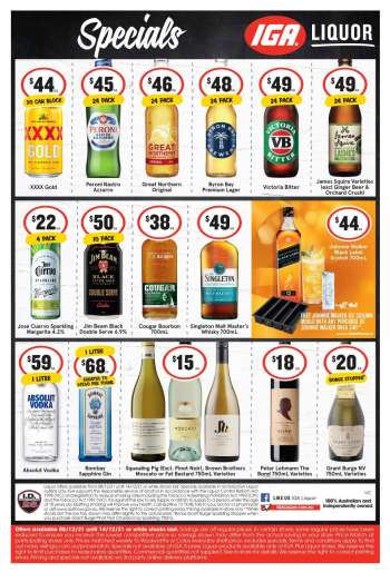 IGA LIQUOR Catalogue - 8 Dec 2021 - 14 Dec 2021.