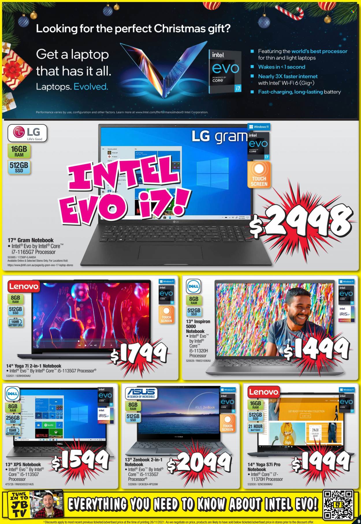 JB Hi-Fi catalogue - 10 Dec 2021 - 24 Dec 2021. Page 9