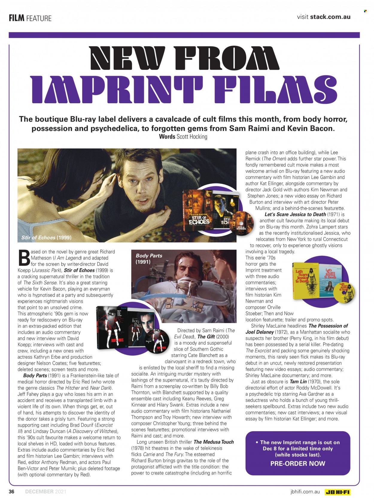 JB Hi-Fi catalogue - 1 Dec 2021 - 31 Dec 2021. Page 36