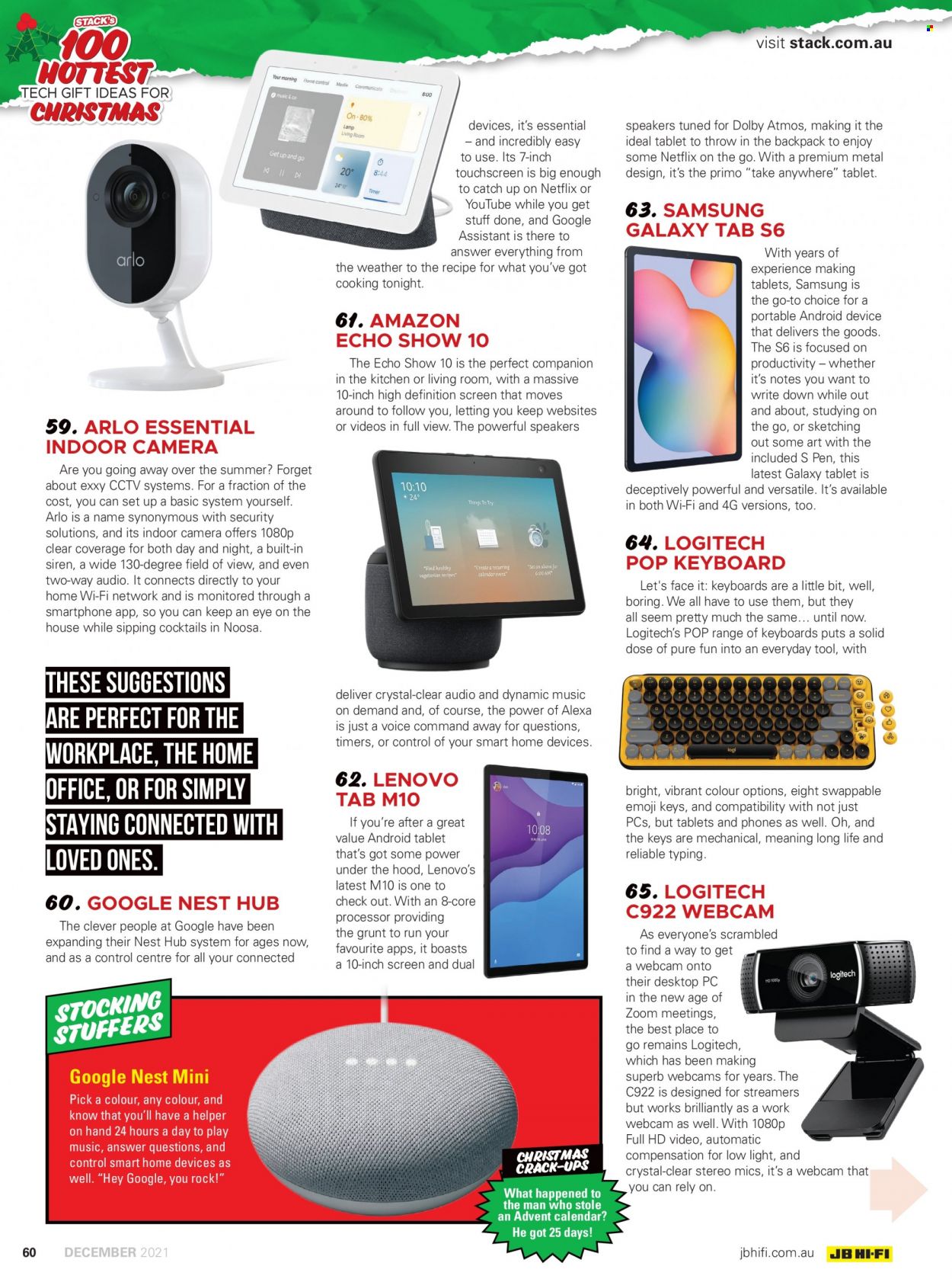 JB Hi-Fi catalogue - 1 Dec 2021 - 31 Dec 2021. Page 60