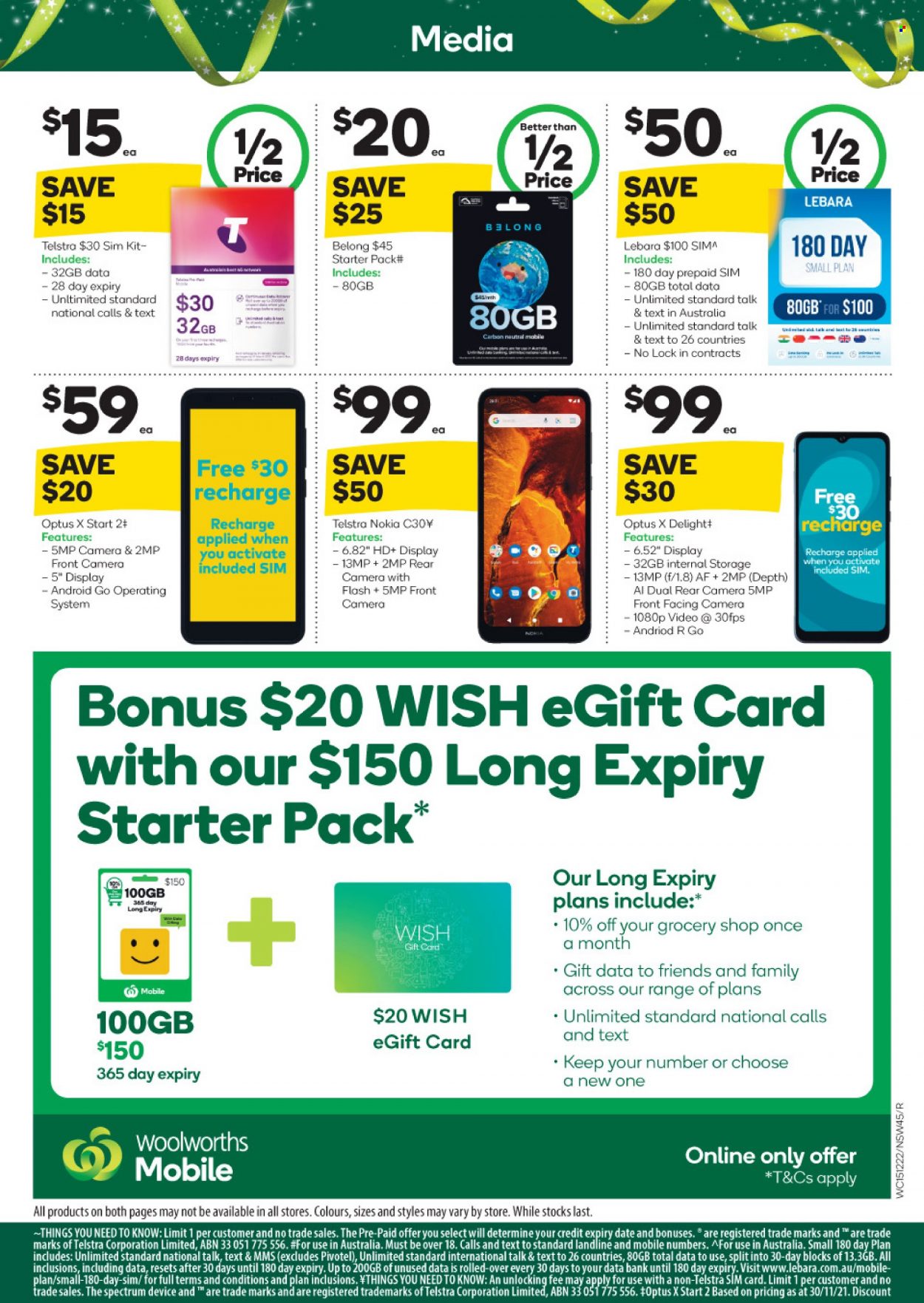 Woolworths catalogue - 15 Dec 2021 - 21 Dec 2021. Page 45