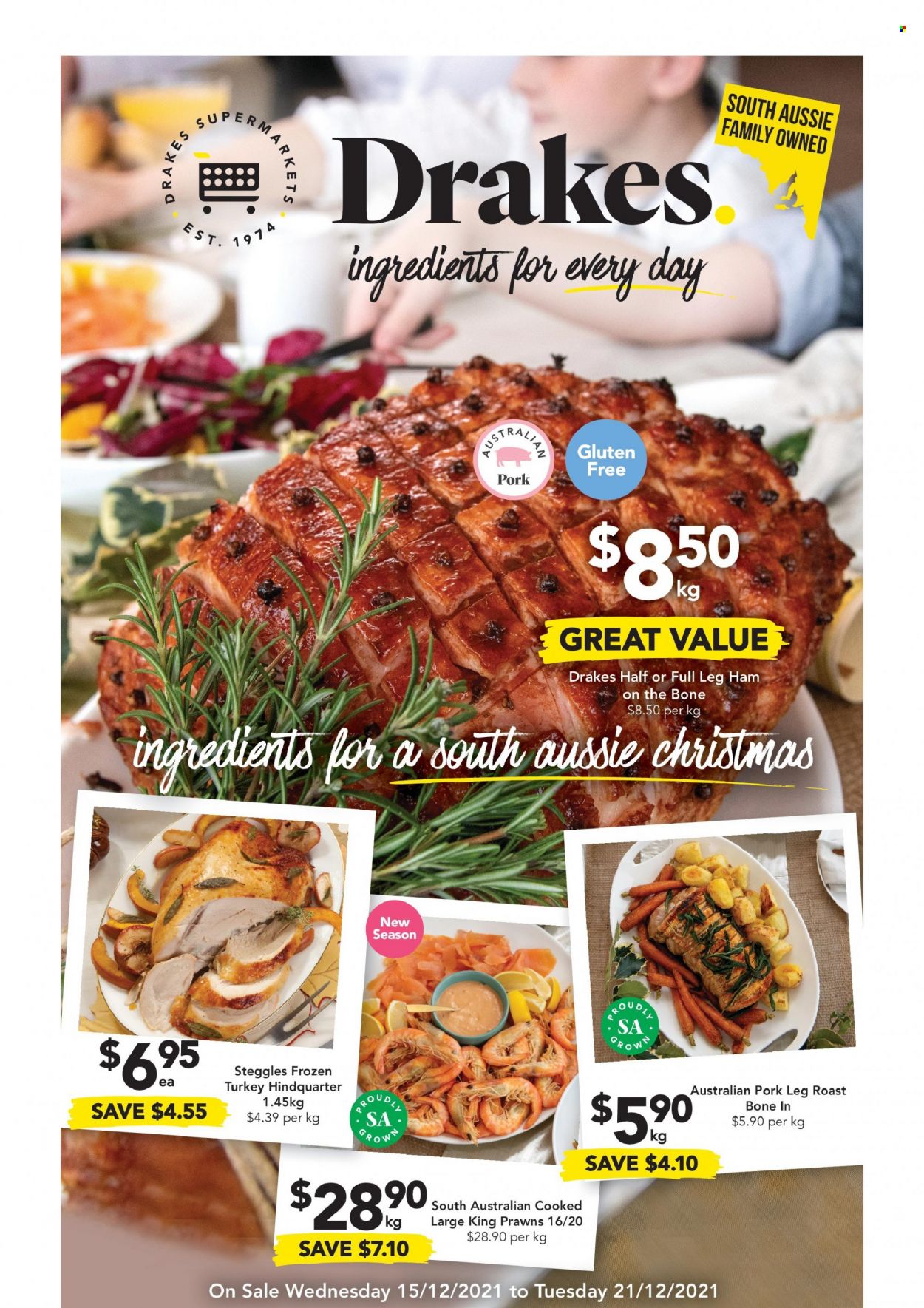 Drakes catalogue - 15 Dec 2021 - 21 Dec 2021. Page 1
