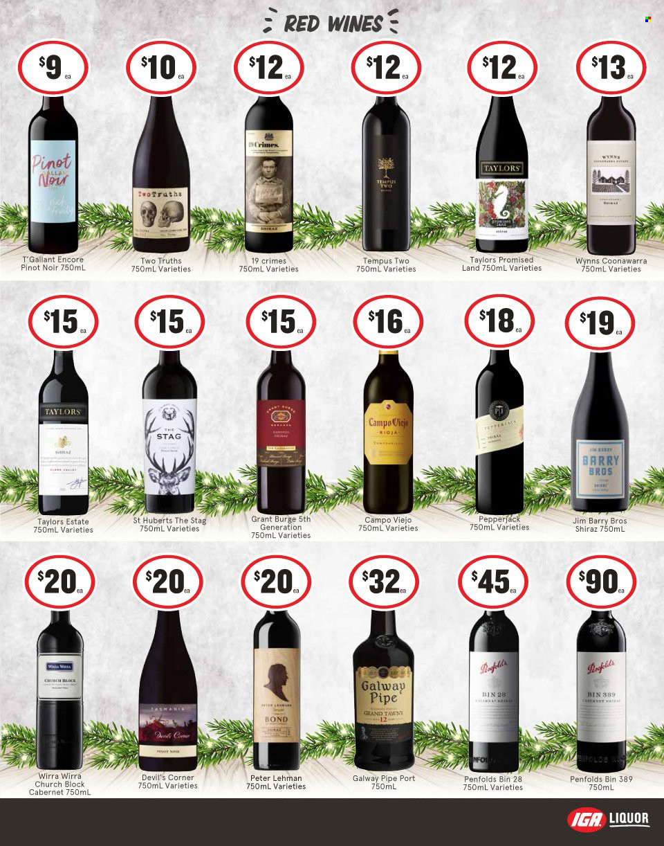 IGA LIQUOR catalogue - 15 Dec 2021 - 28 Dec 2021. Page 3