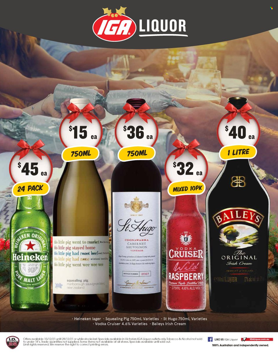 IGA LIQUOR catalogue - 15 Dec 2021 - 28 Dec 2021. Page 8