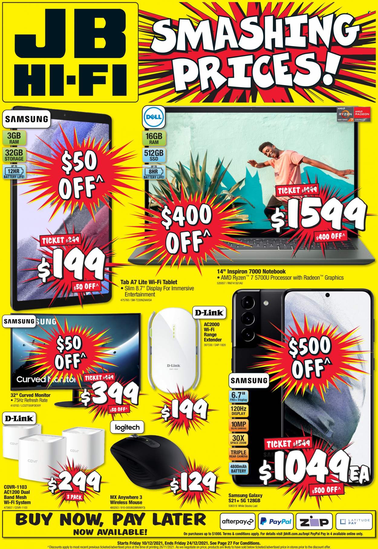 JB Hi-Fi catalogue - 16 Dec 2021 - 24 Dec 2021. Page 1