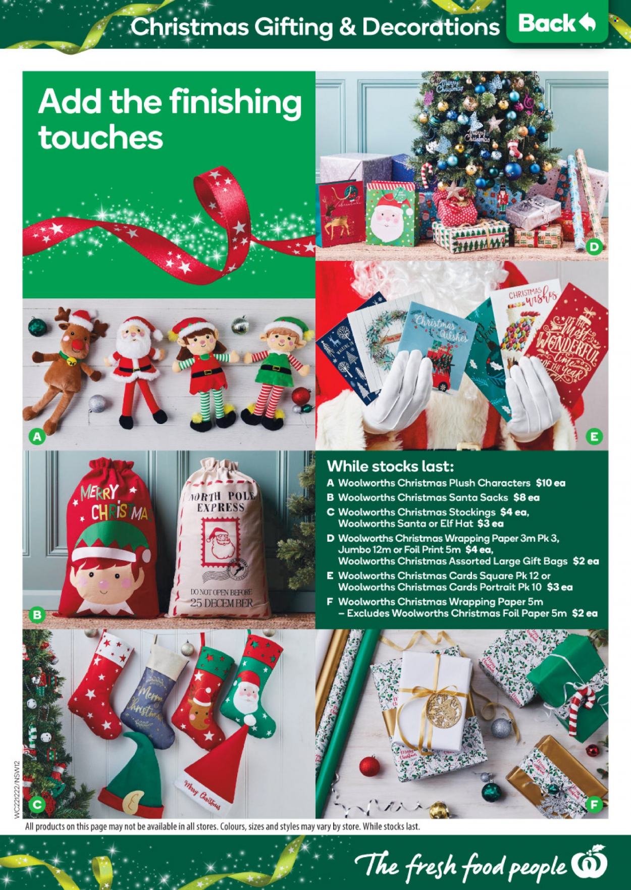 Woolworths catalogue - 22 Dec 2021 - 28 Dec 2021. Page 12
