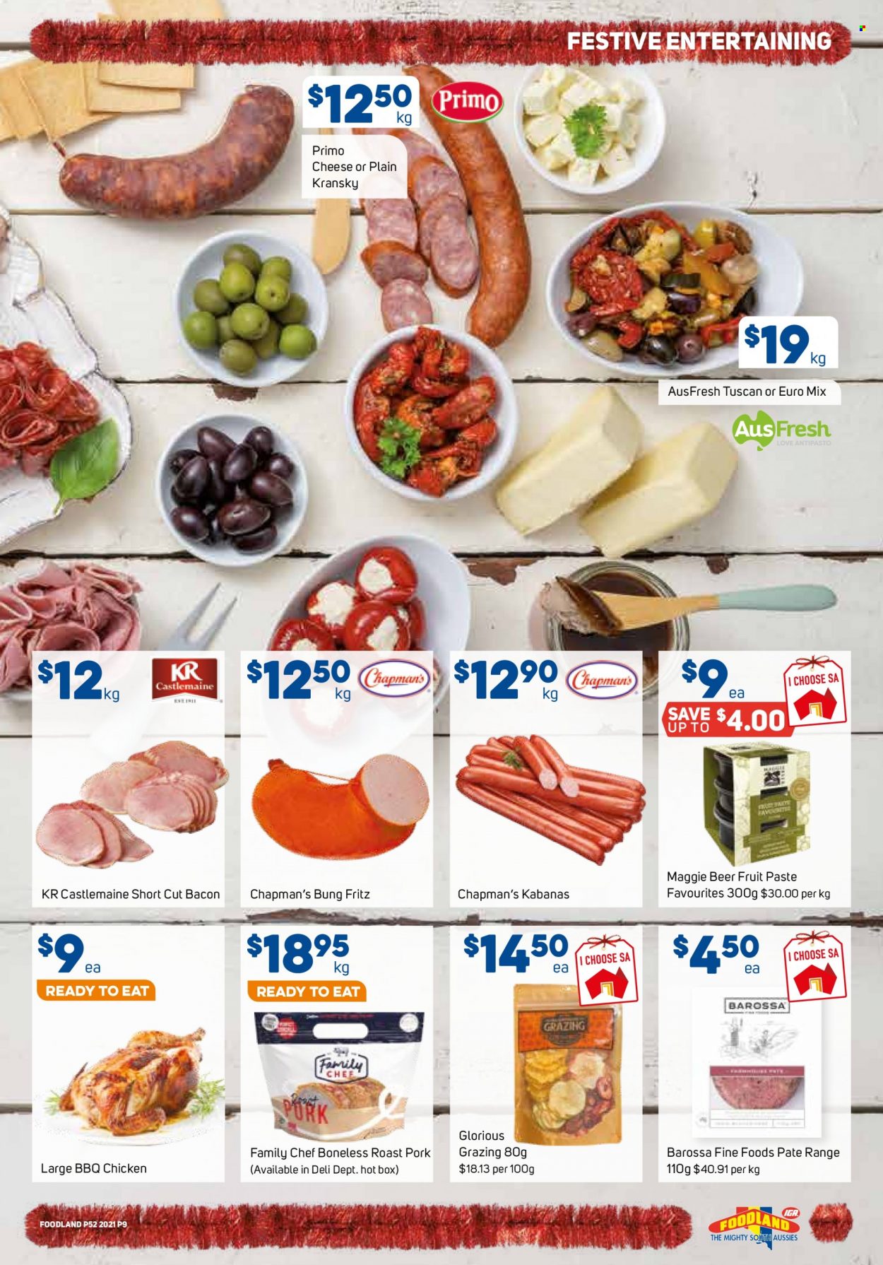 Foodland catalogue - 22 Dec 2021 - 28 Dec 2021. Page 9