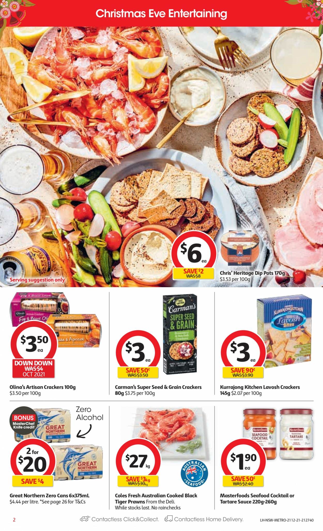 Coles catalogue - 21 Dec 2021 - 24 Dec 2021. Page 2