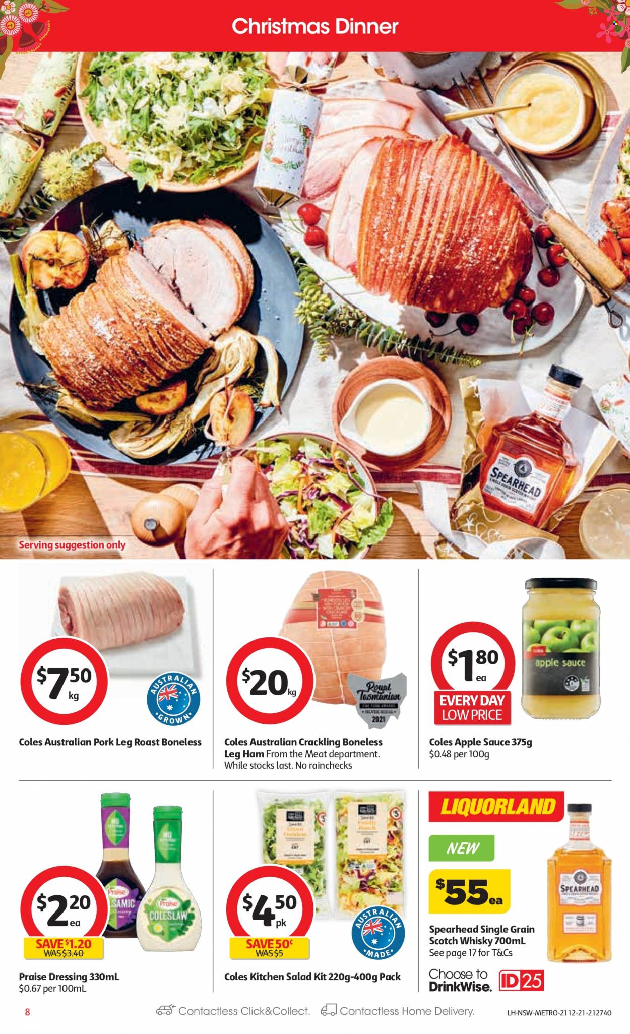 Coles catalogue - 21 Dec 2021 - 24 Dec 2021. Page 8