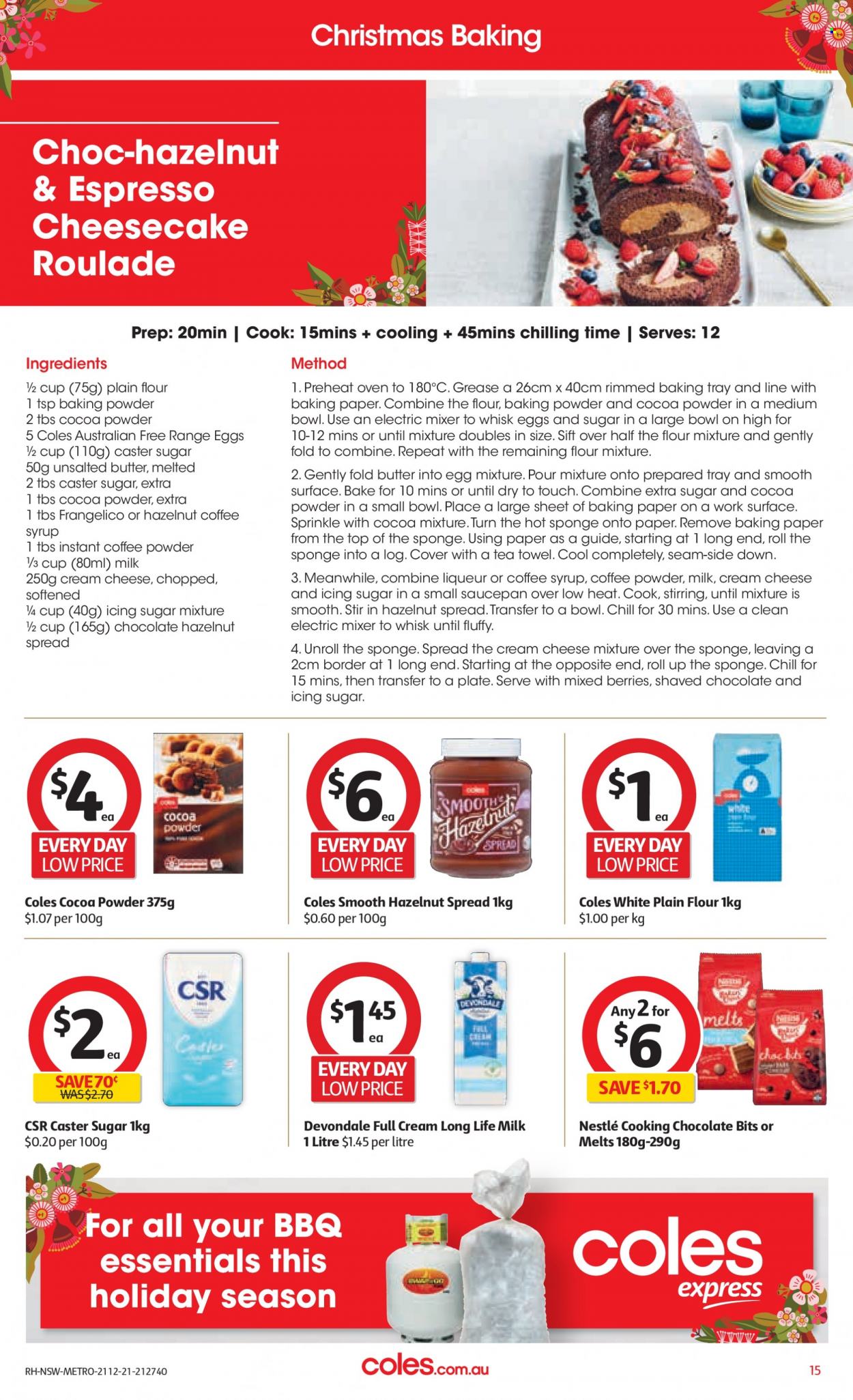Coles catalogue - 21 Dec 2021 - 24 Dec 2021. Page 15