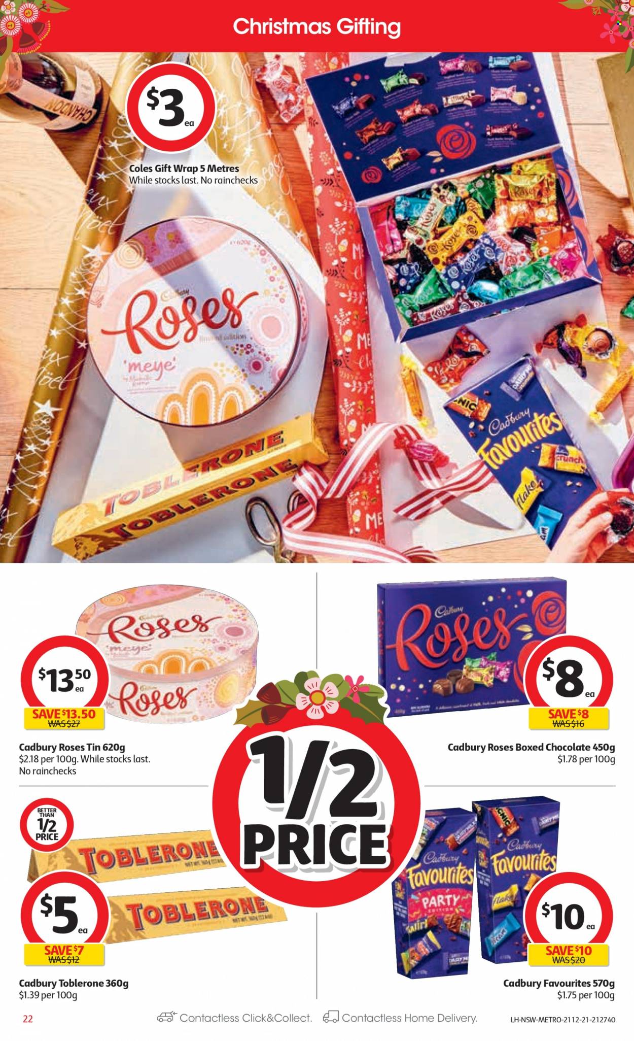 Coles catalogue - 21 Dec 2021 - 24 Dec 2021. Page 22
