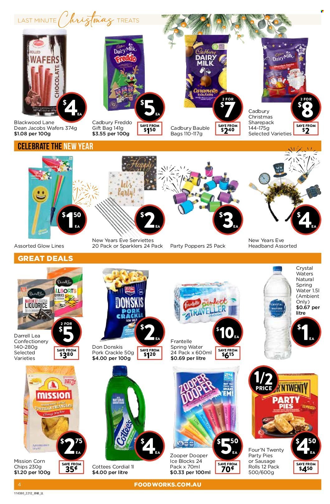 Foodworks catalogue - 22 Dec 2021 - 4 Jan 2022. Page 4