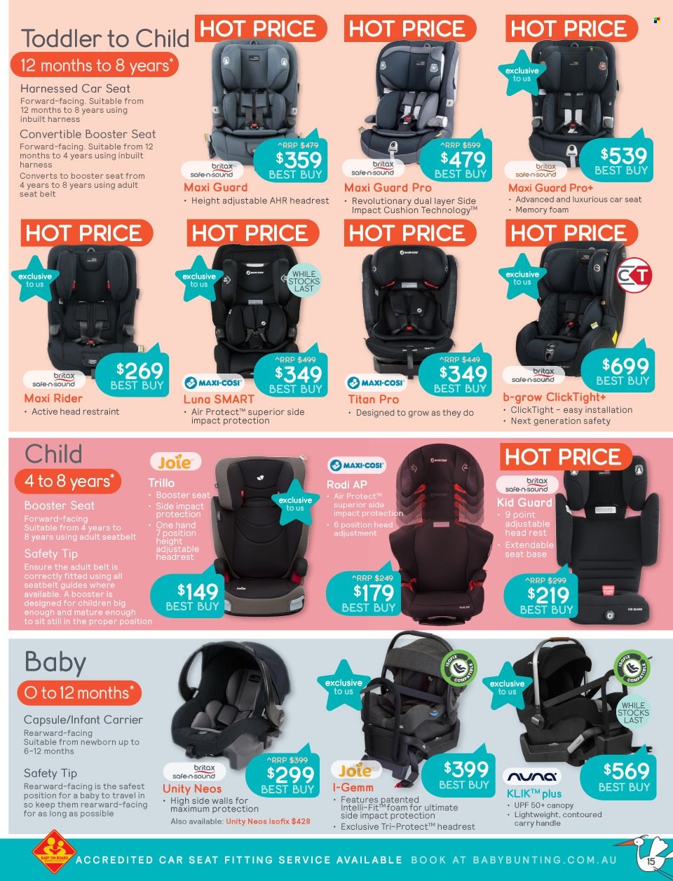 britax car seat baby bunting