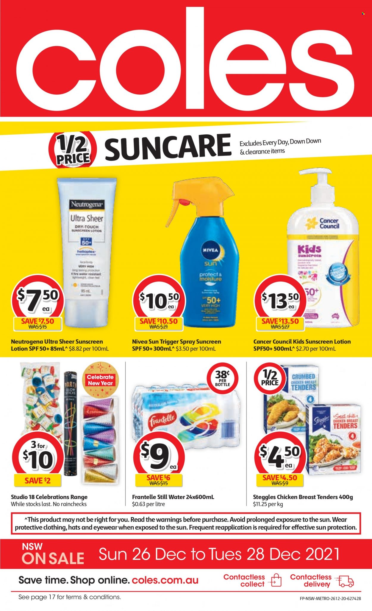 Coles catalogue - 26 Dec 2021 - 28 Dec 2021. Page 1