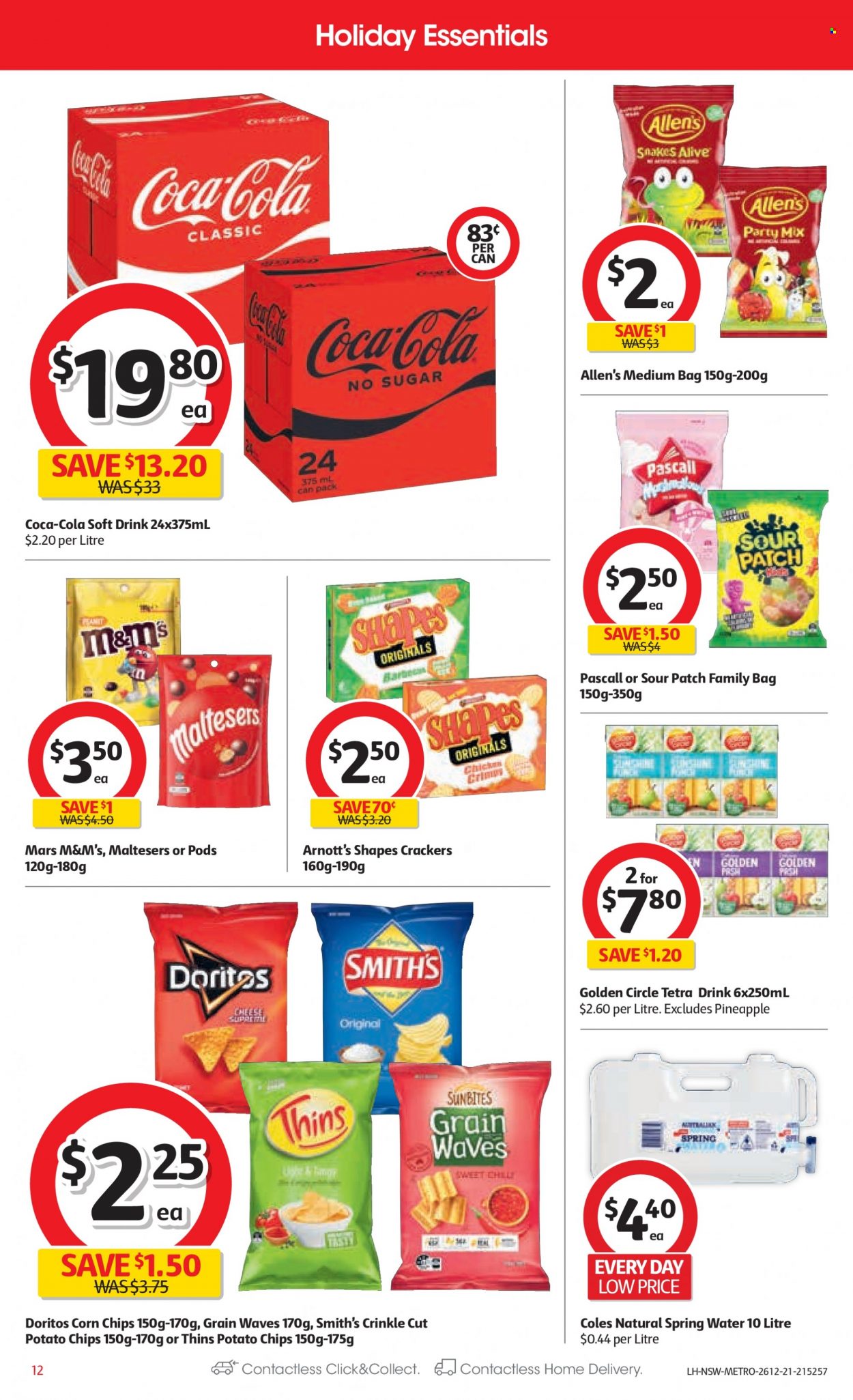 Coles catalogue - 26 Dec 2021 - 28 Dec 2021. Page 12
