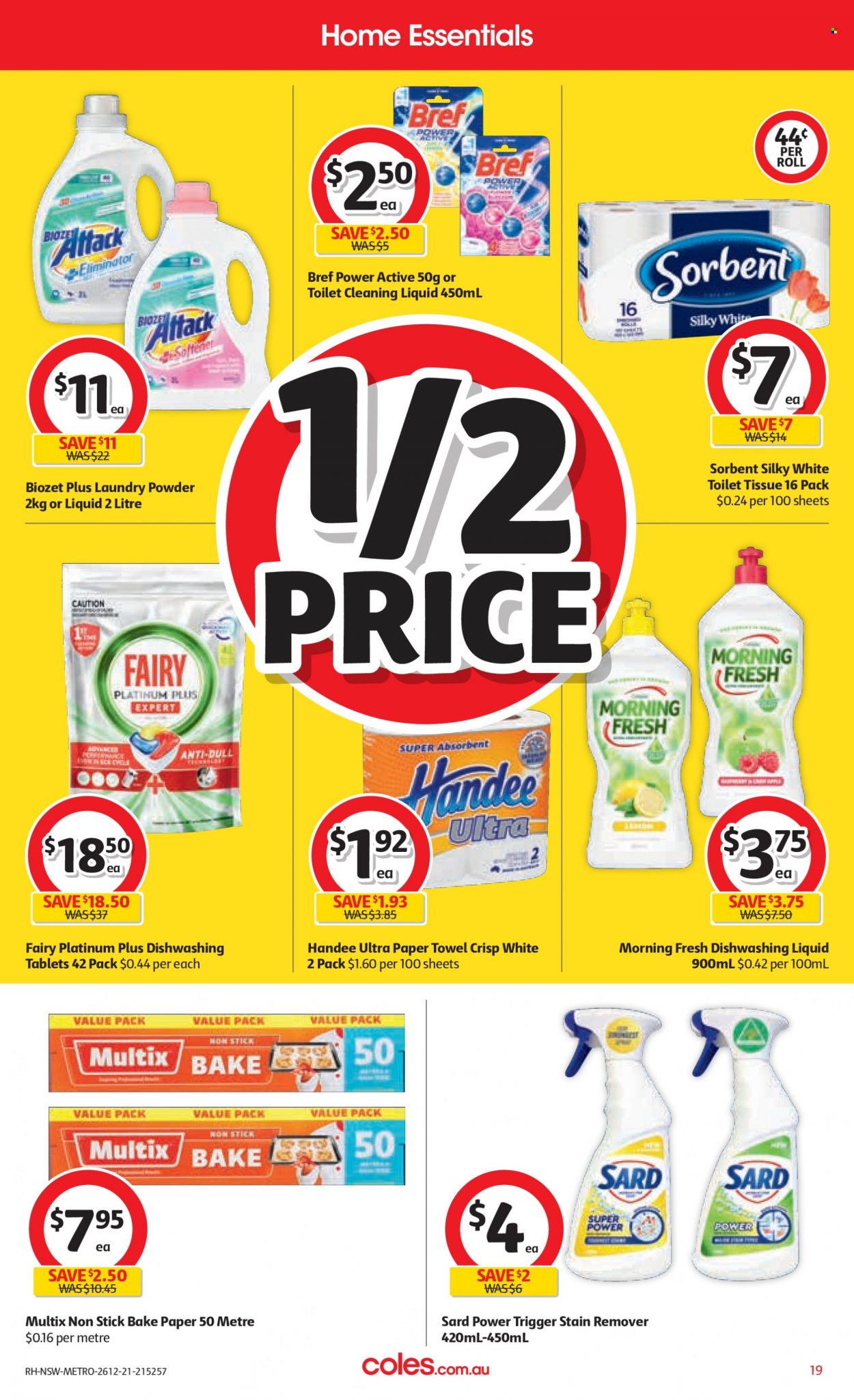 Coles catalogue - 26 Dec 2021 - 28 Dec 2021. Page 19