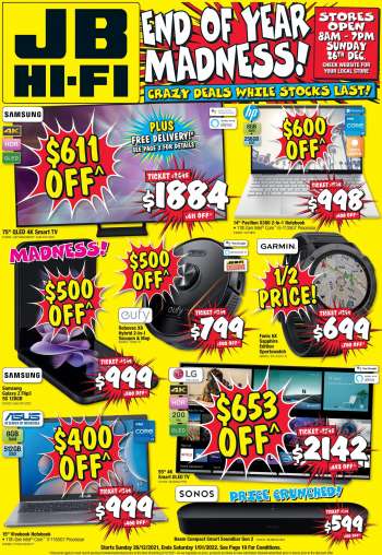 JB Hi-Fi Catalogue - 26 Dec 2021 - 1 Jan 2022.