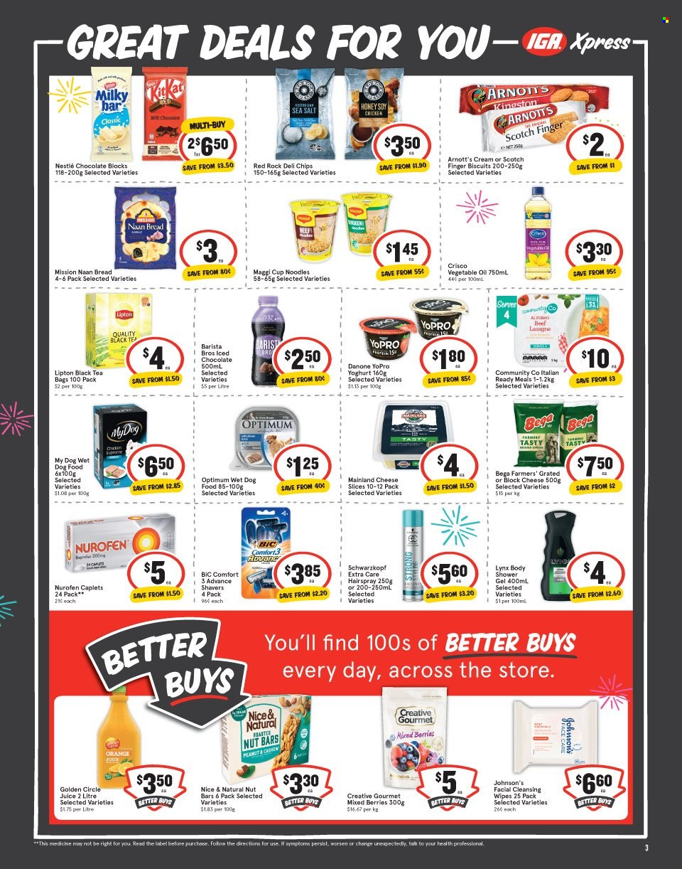 IGA Xpress catalogue - 29 Dec 2021 - 4 Jan 2022. Page 3