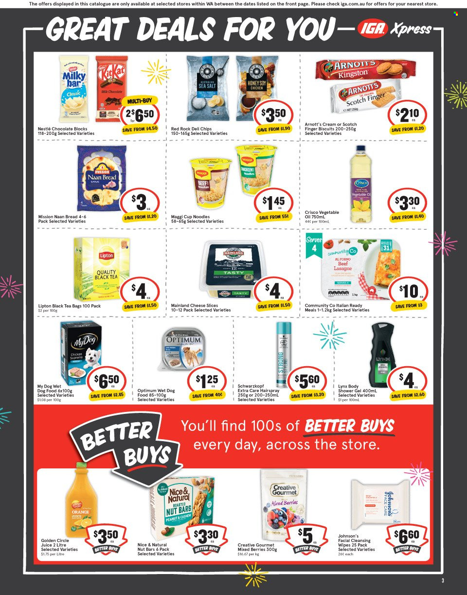 IGA Xpress catalogue - 29 Dec 2021 - 4 Jan 2022. Page 3