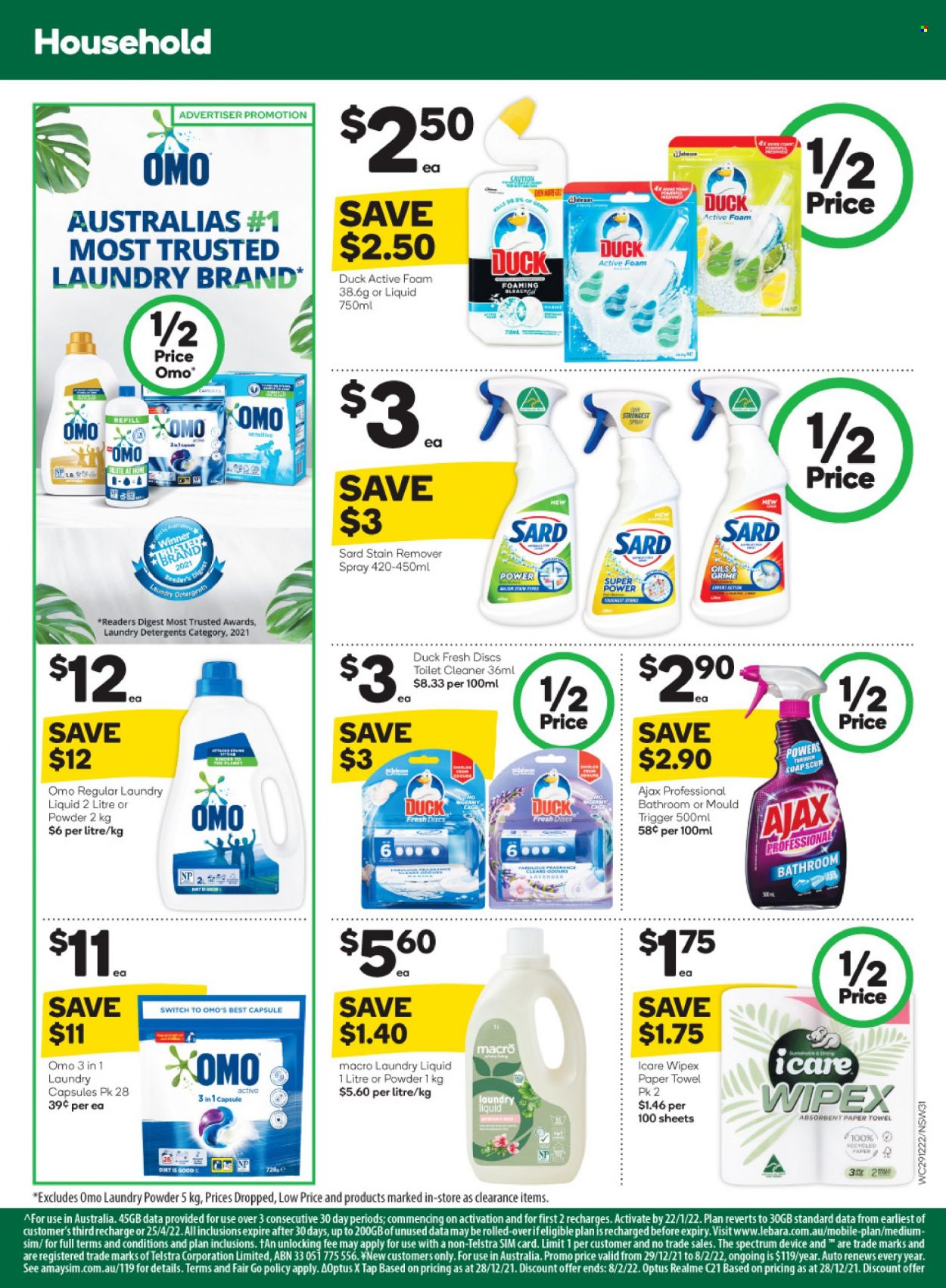Woolworths catalogue - 29 Dec 2021 - 4 Jan 2022. Page 31