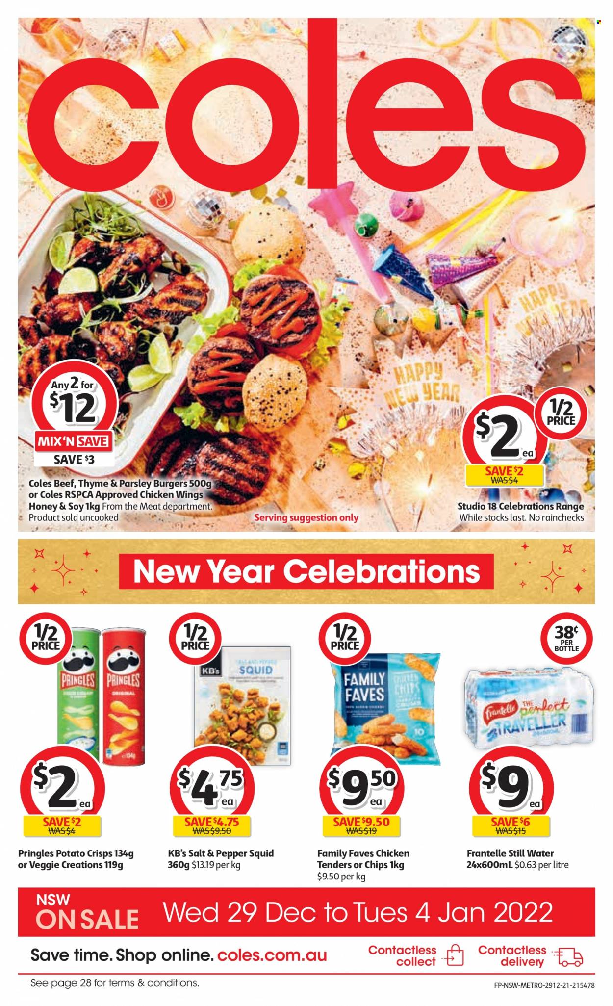 Coles catalogue - 29 Dec 2021 - 4 Jan 2022. Page 1