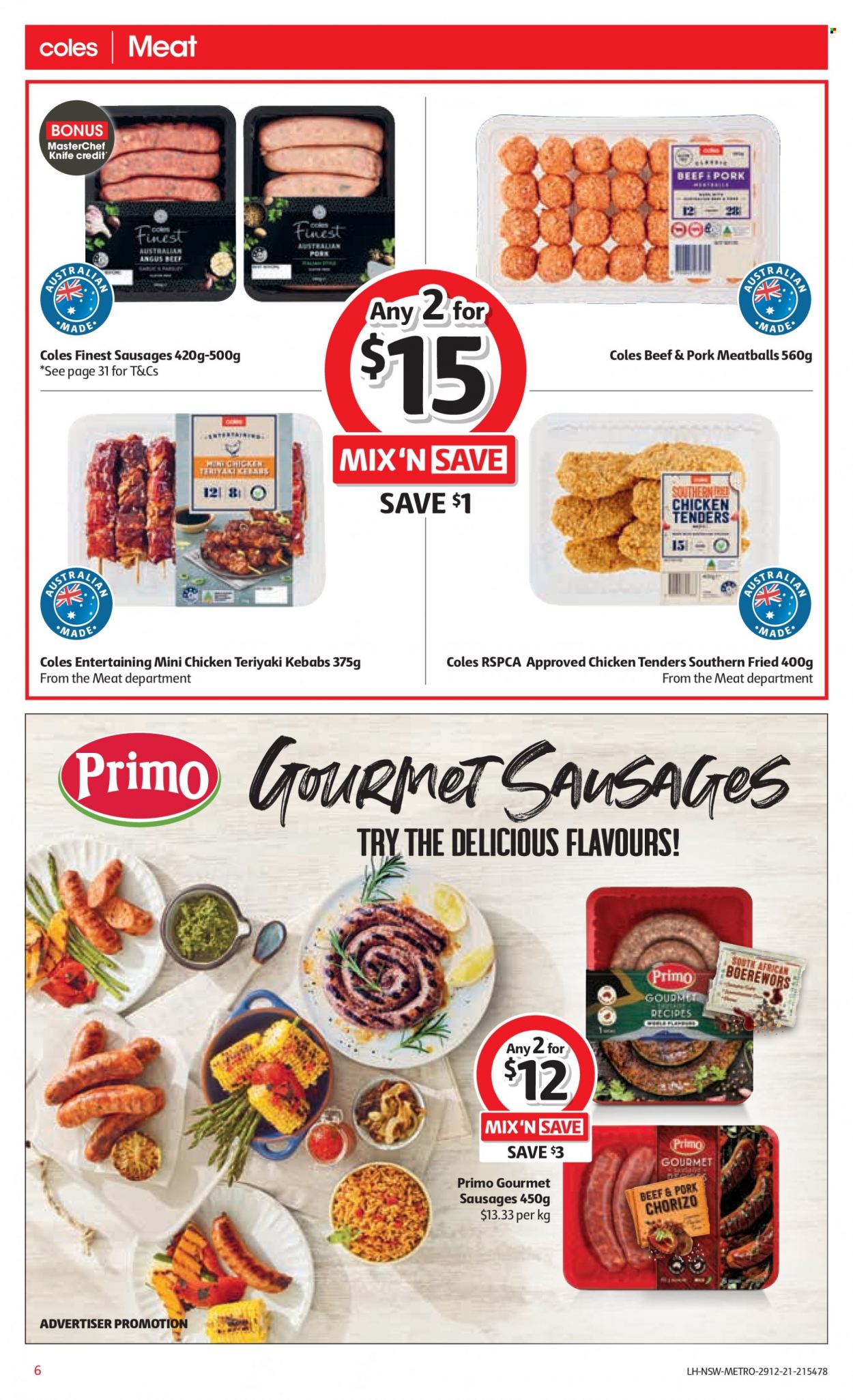 Coles catalogue - 29 Dec 2021 - 4 Jan 2022. Page 6
