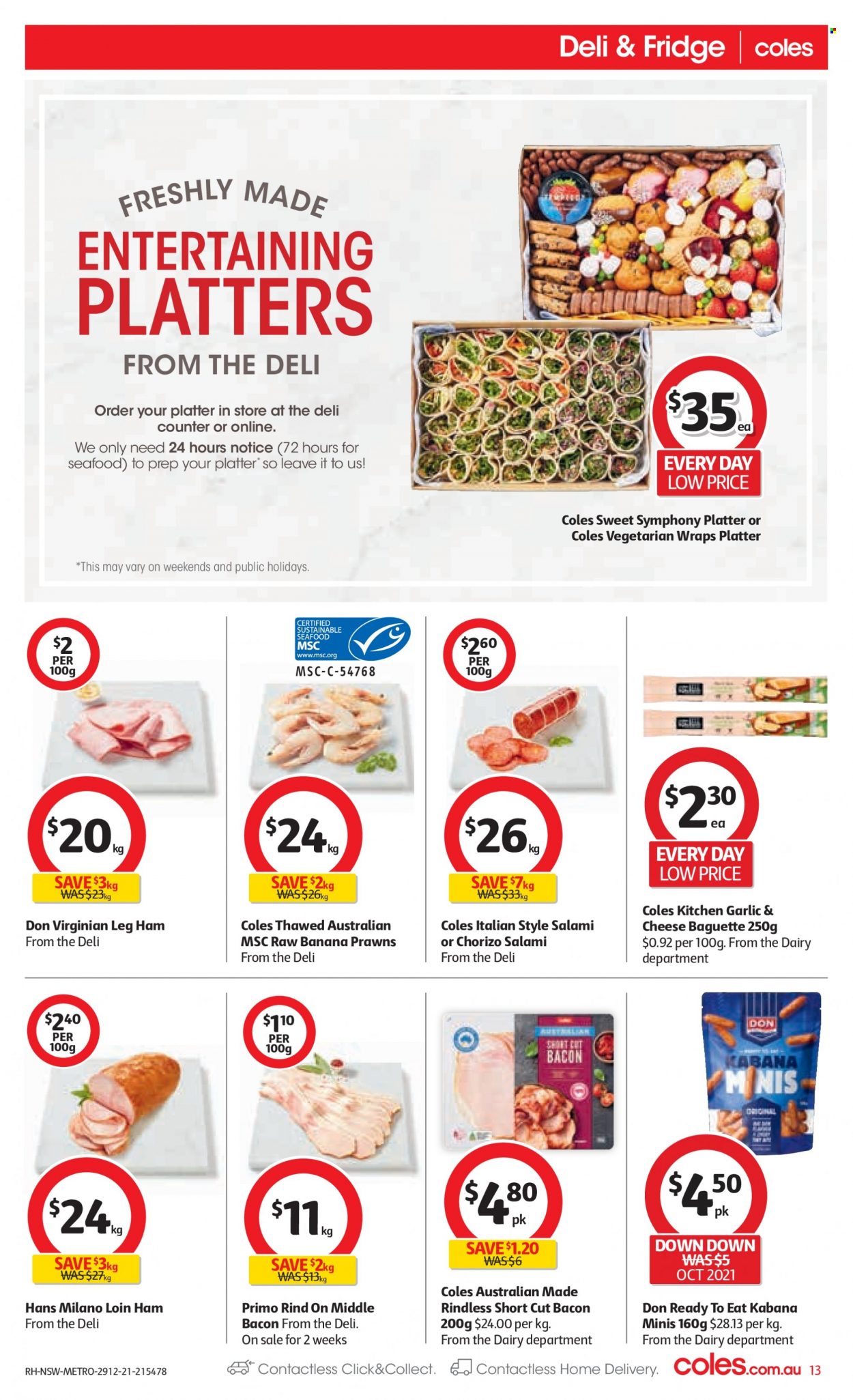 Coles catalogue - 29 Dec 2021 - 4 Jan 2022. Page 13