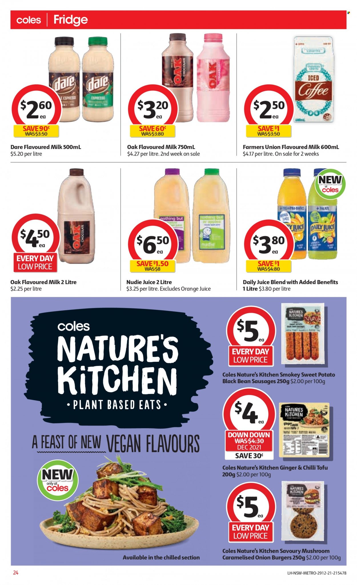 Coles catalogue - 29 Dec 2021 - 4 Jan 2022. Page 24