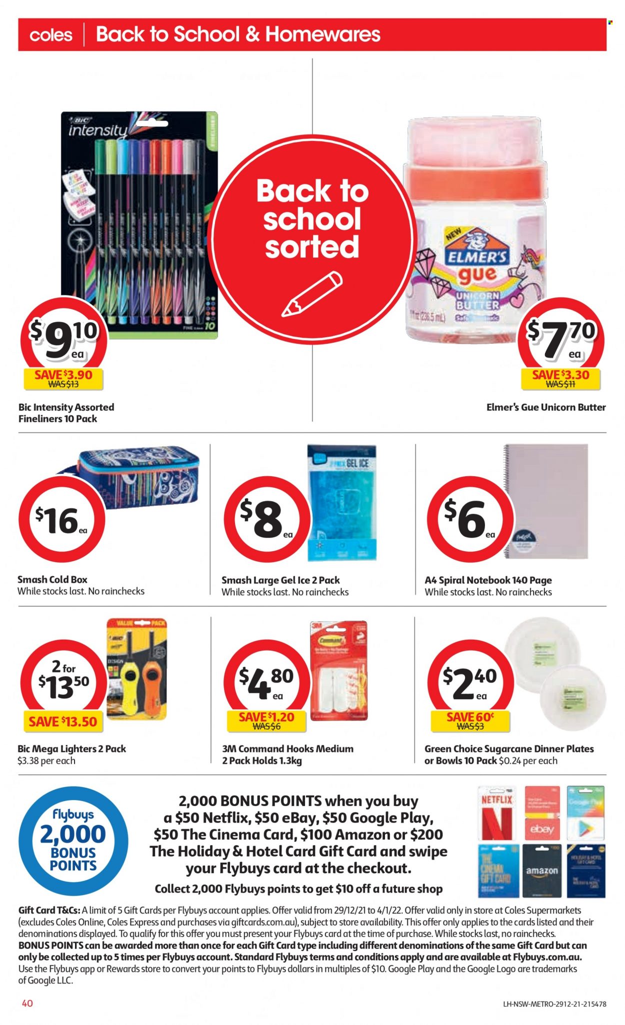 Coles catalogue - 29 Dec 2021 - 4 Jan 2022. Page 40