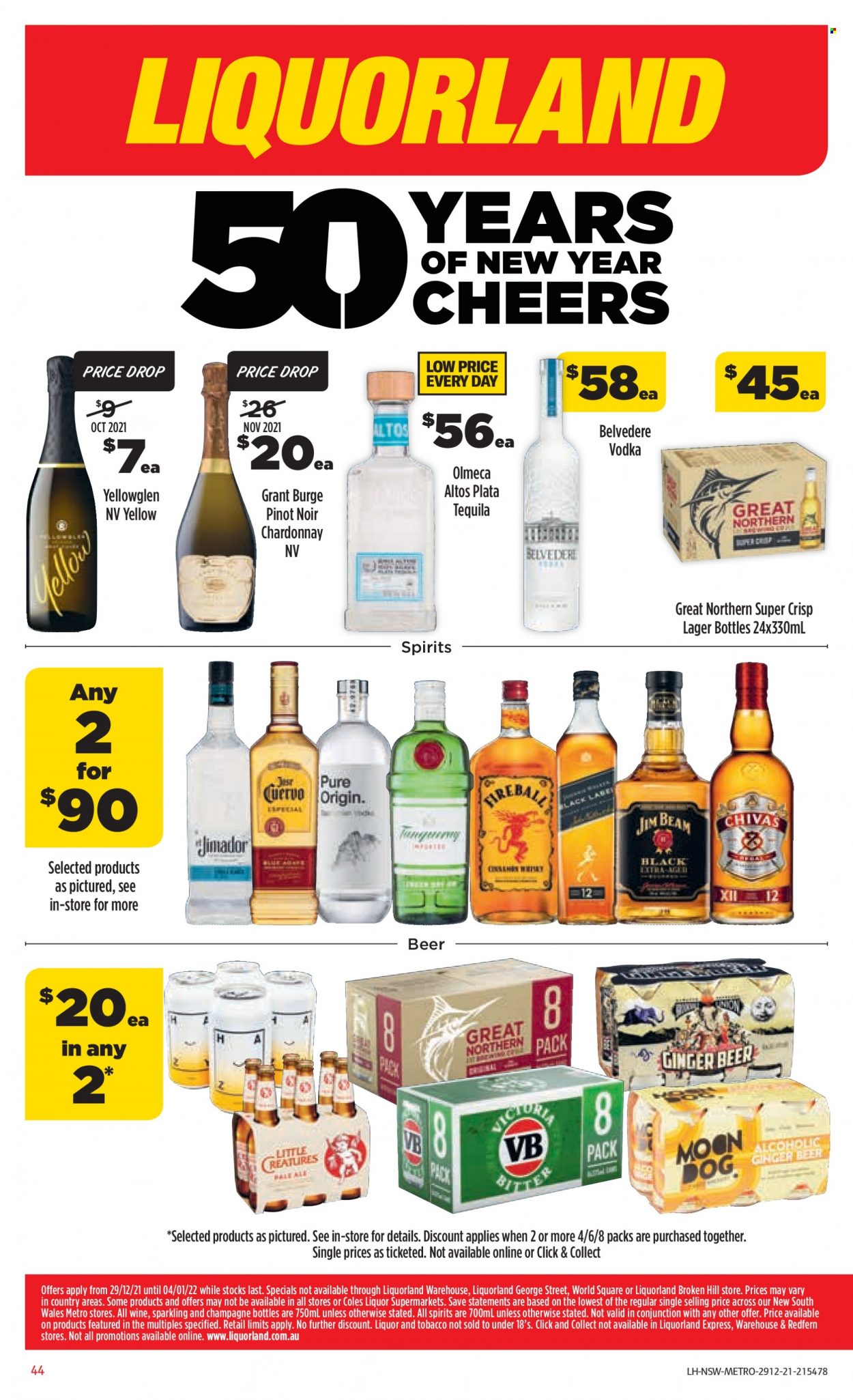 Coles catalogue - 29 Dec 2021 - 4 Jan 2022. Page 44