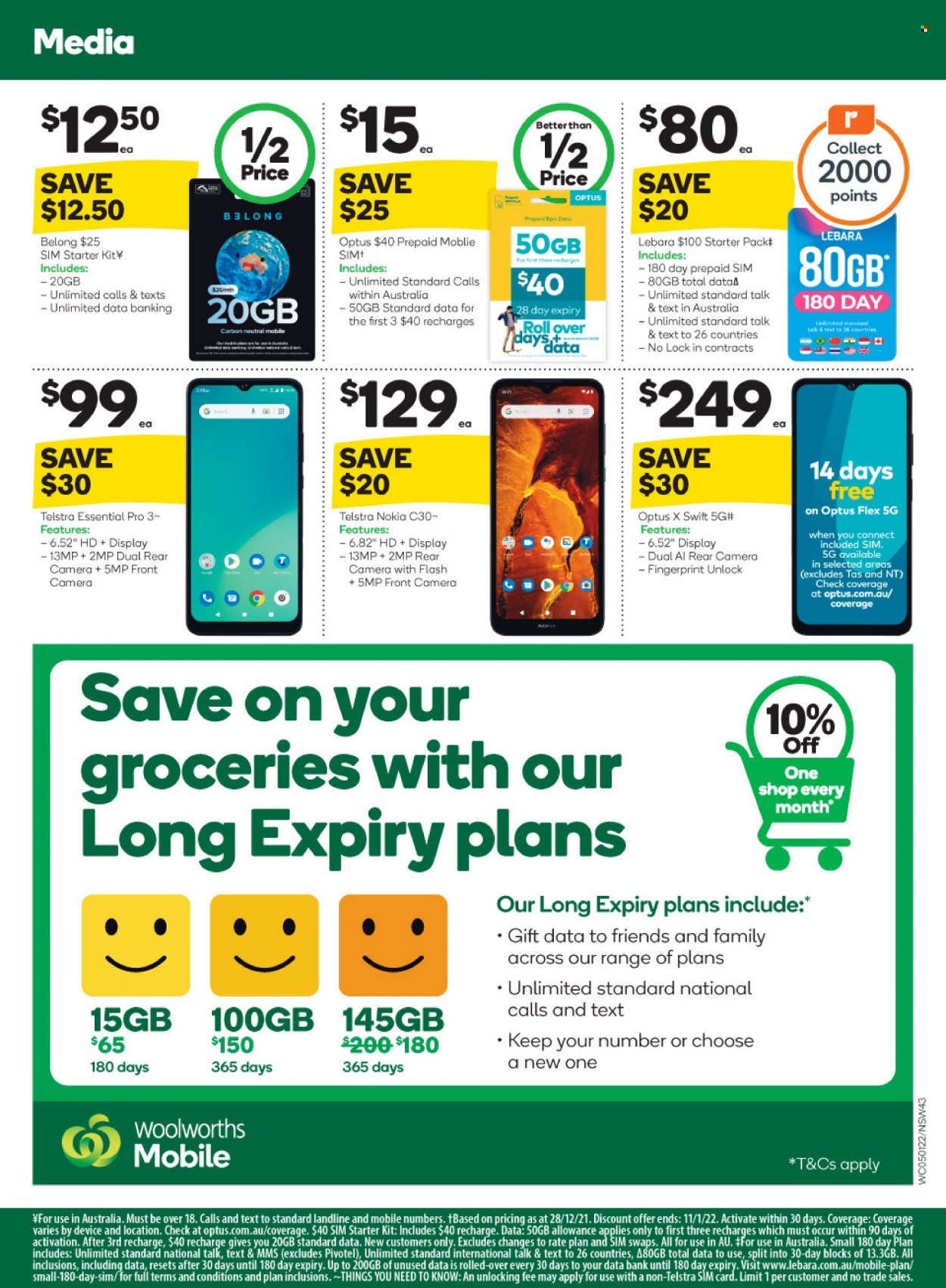 Woolworths catalogue - 5 Jan 2022 - 11 Jan 2022. Page 43