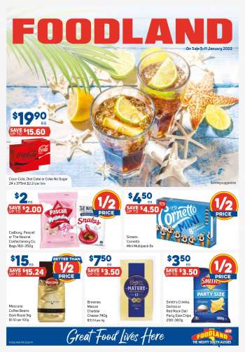 Foodland Catalogue - 5 Jan 2022 - 11 Jan 2022.