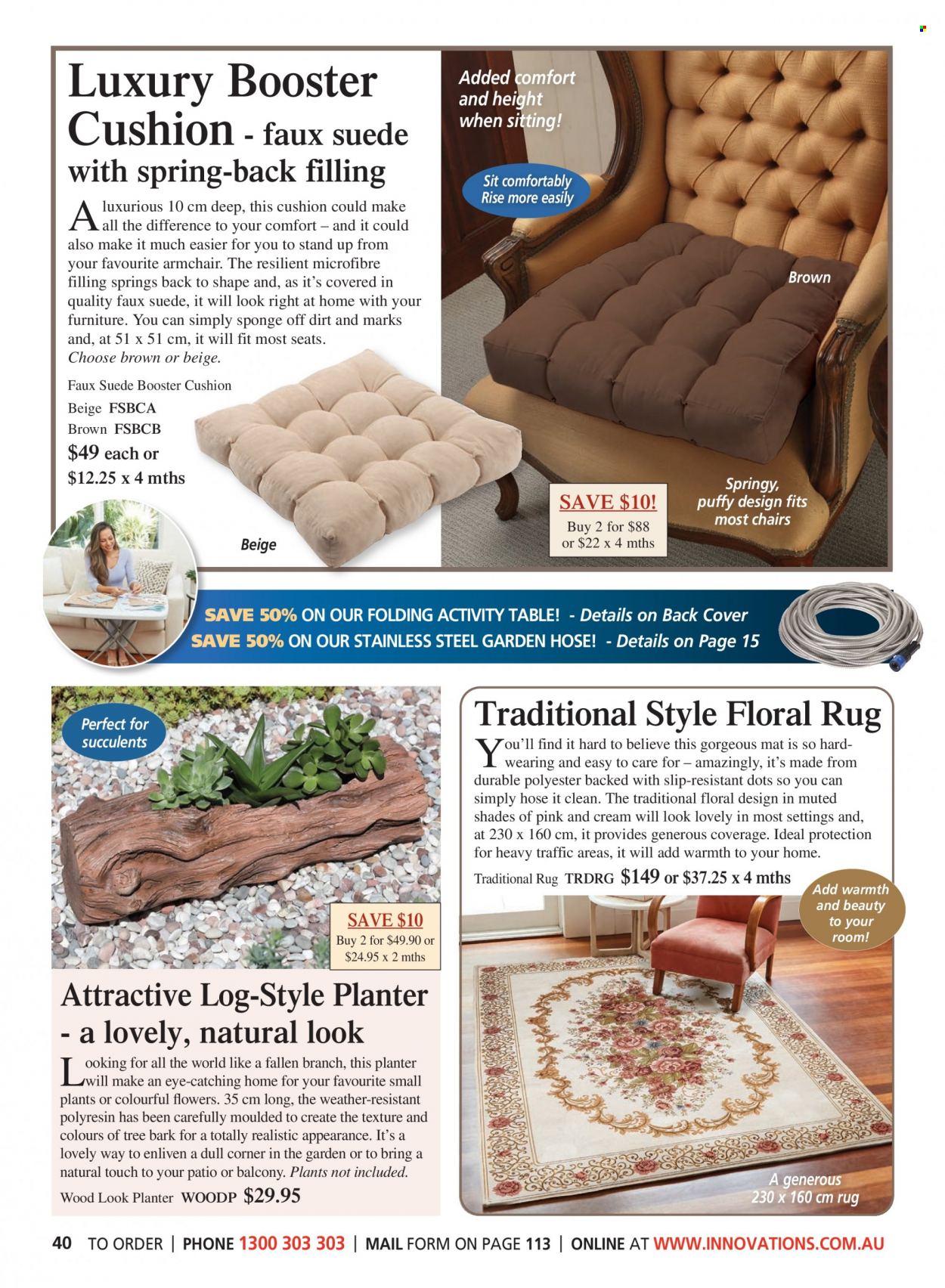 thumbnail - Innovations Catalogue - Sales products - cushion. Page 40.