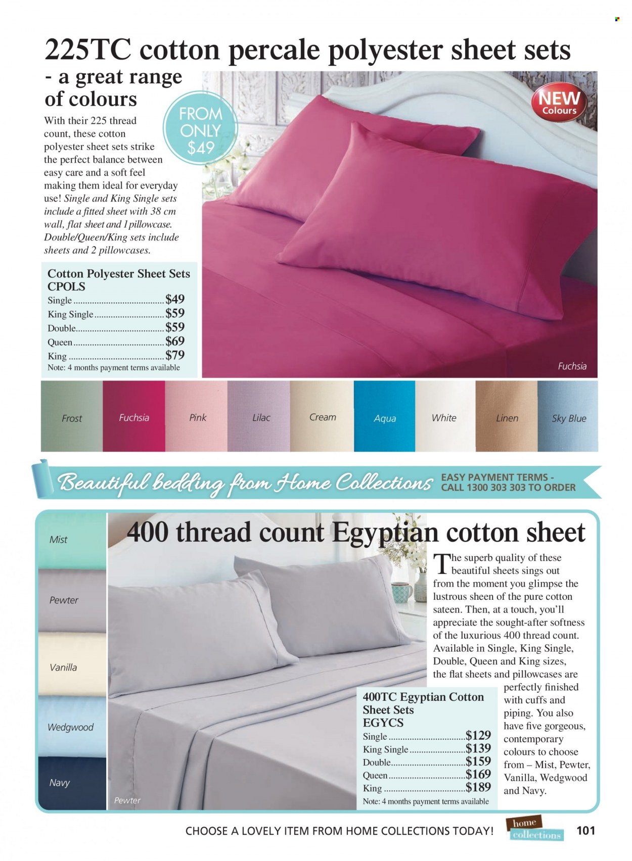thumbnail - Innovations Catalogue - Sales products - linens, pillowcase. Page 101.