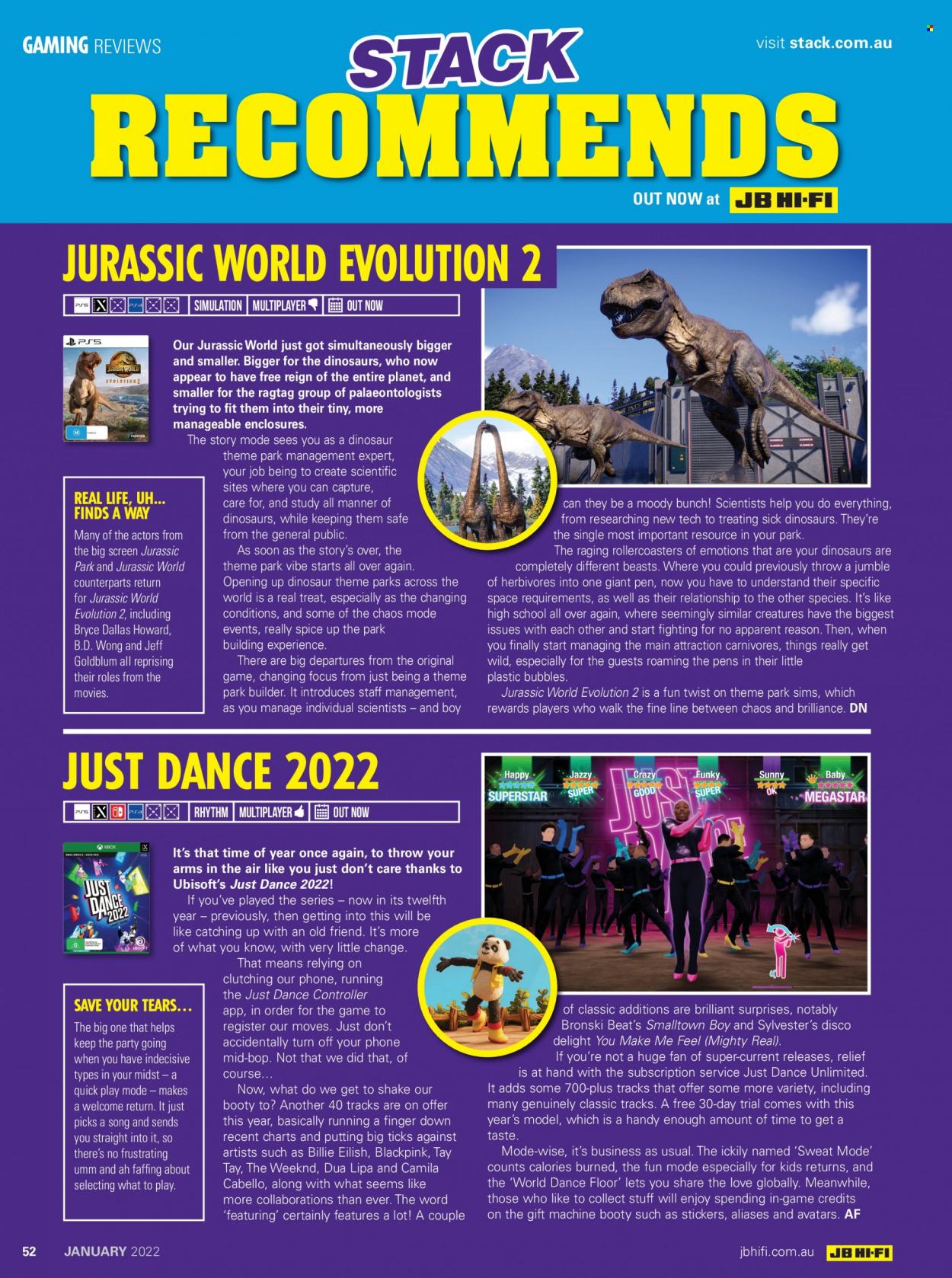 JB Hi-Fi catalogue - 1 Jan 2022 - 31 Jan 2022. Page 52