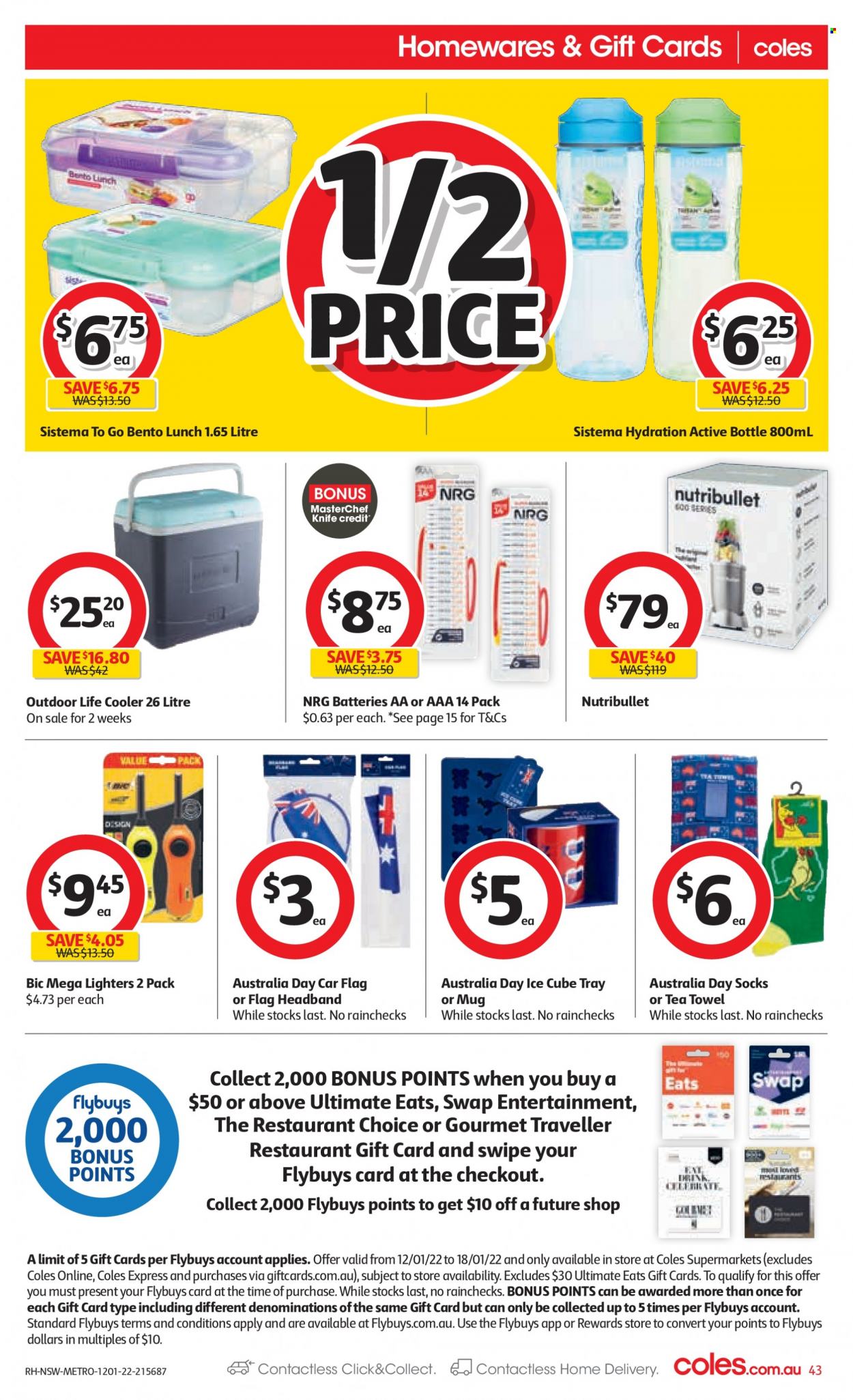 Coles catalogue - 12 Jan 2022 - 18 Jan 2022. Page 43