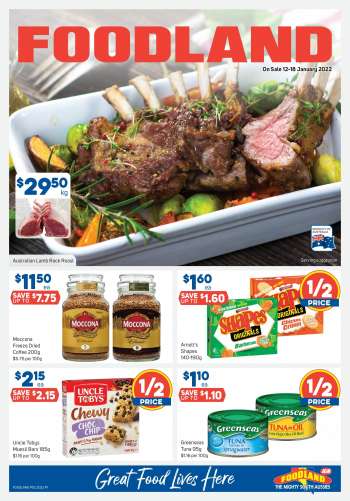 Foodland Catalogue - 12 Jan 2022 - 18 Jan 2022.