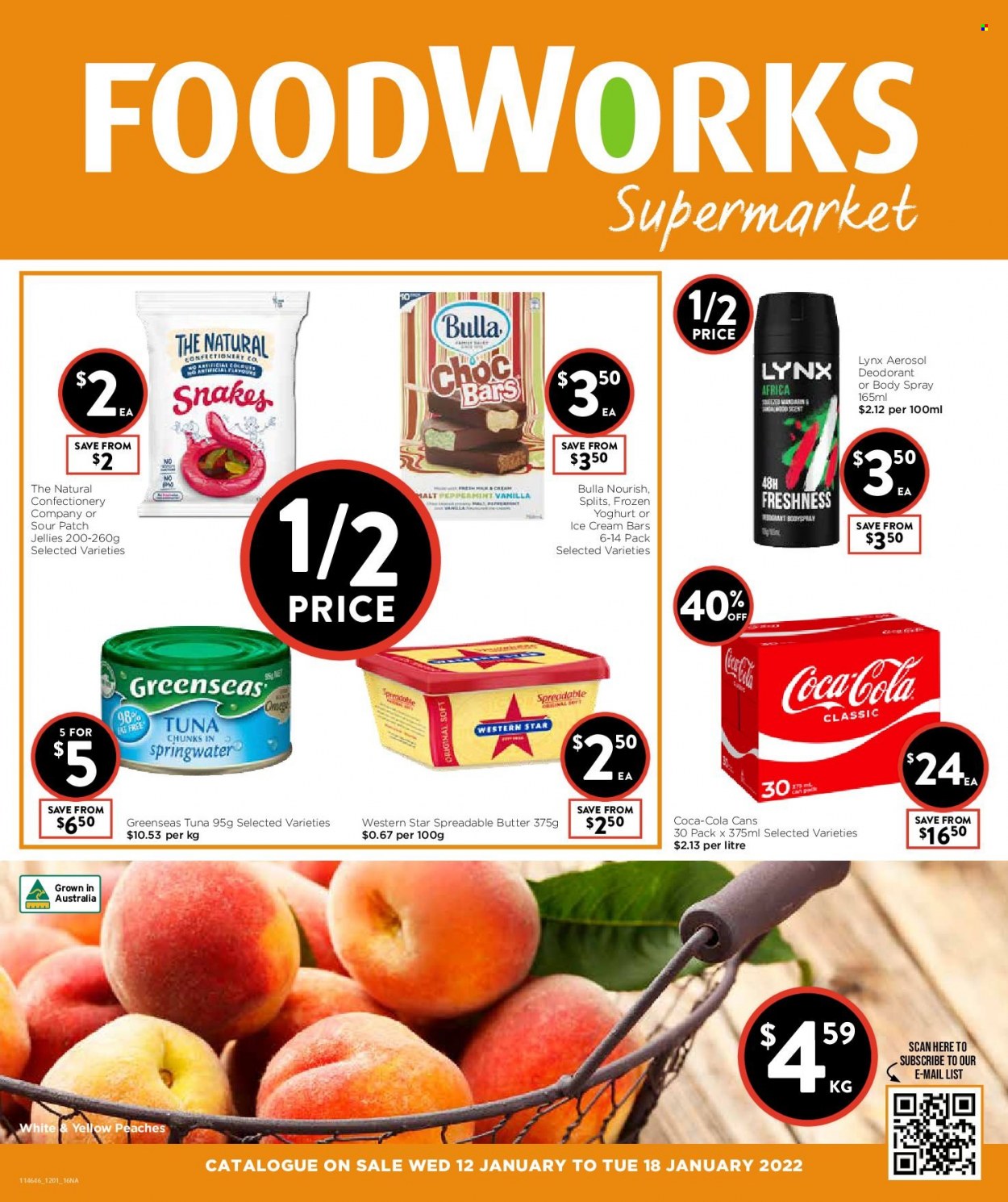 Foodworks catalogue - 12 Jan 2022 - 18 Jan 2022. Page 1