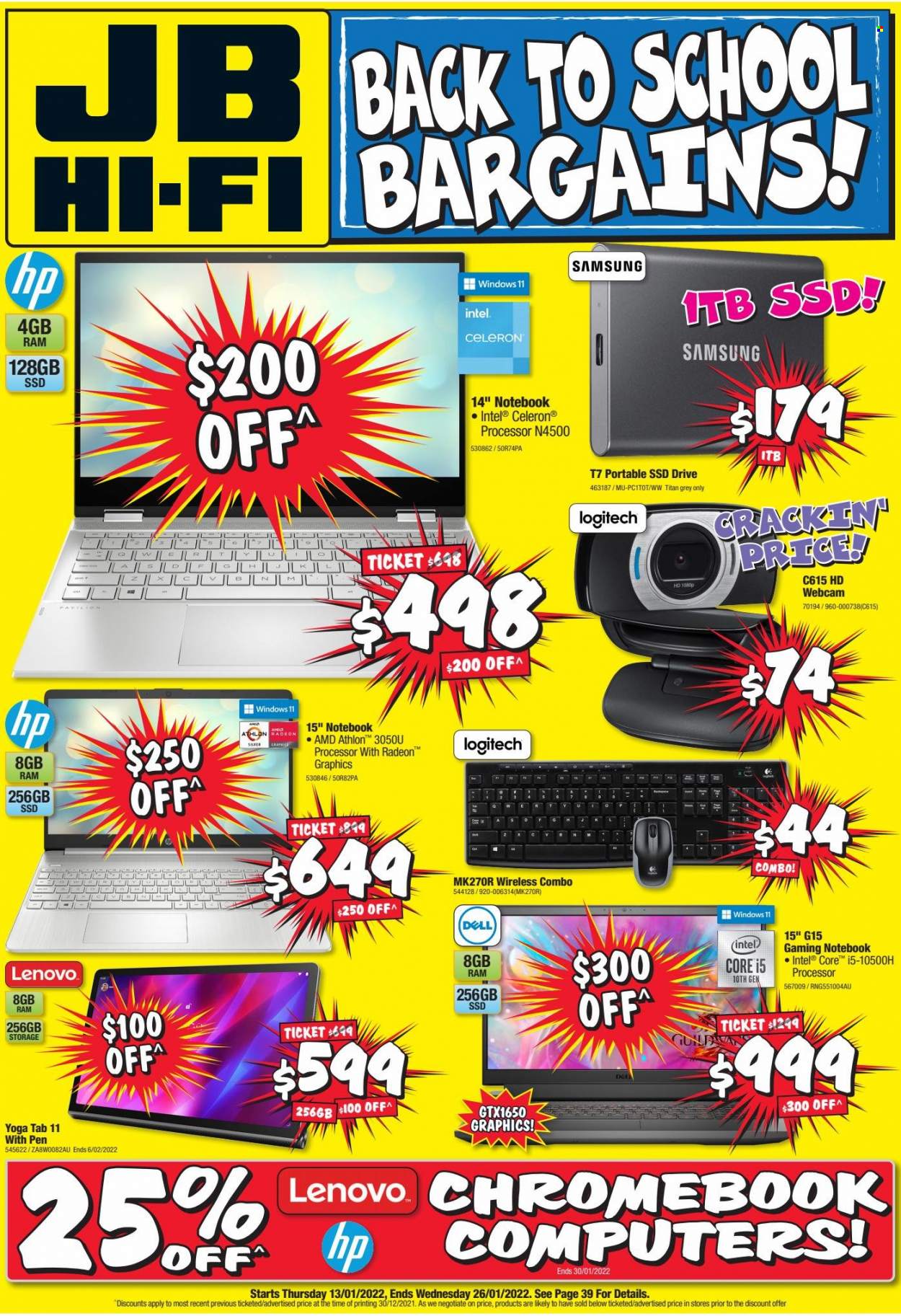 JB Hi-Fi catalogue - 13 Jan 2022 - 26 Jan 2022. Page 1