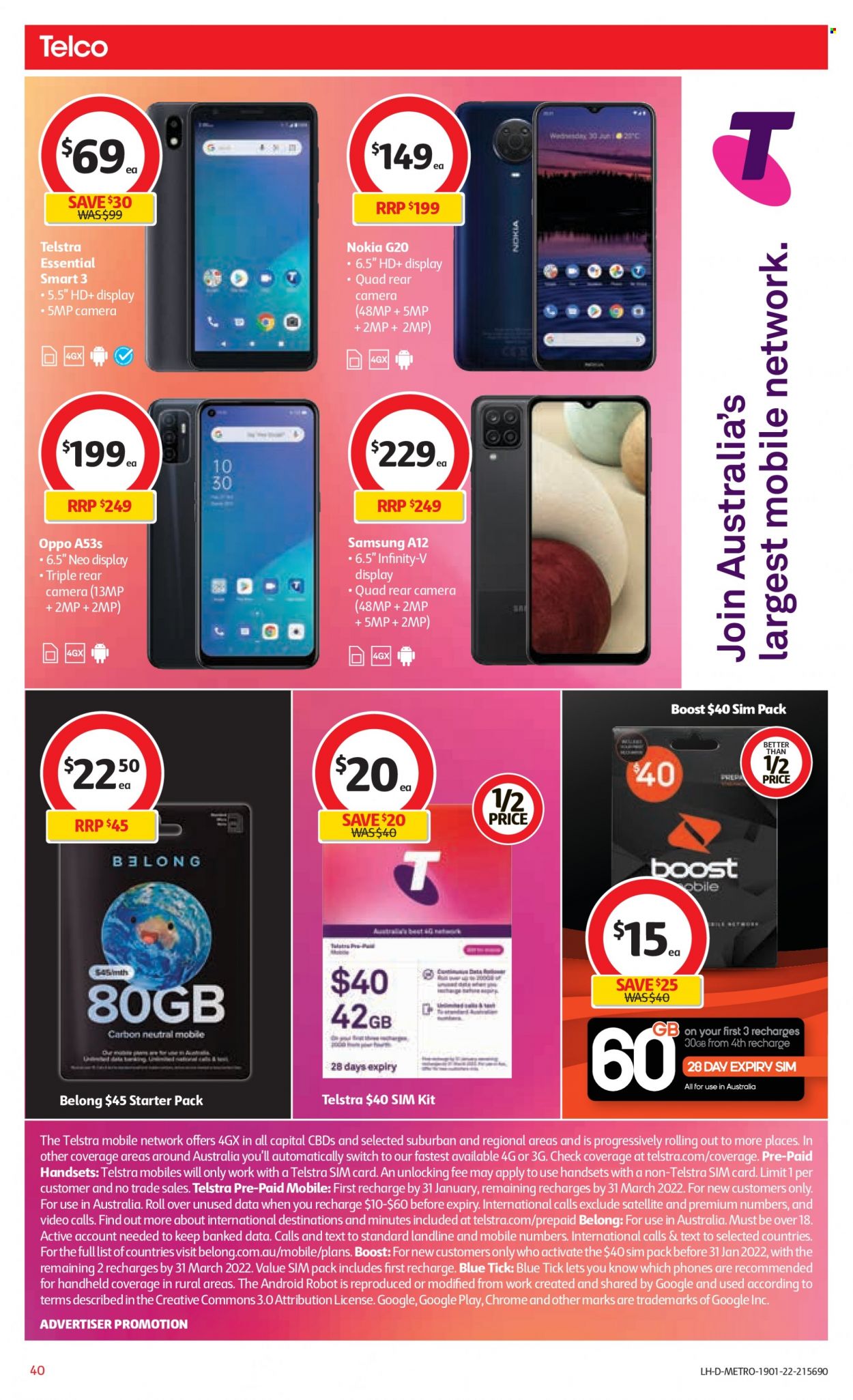 Coles catalogue - 19 Jan 2022 - 25 Jan 2022. Page 40