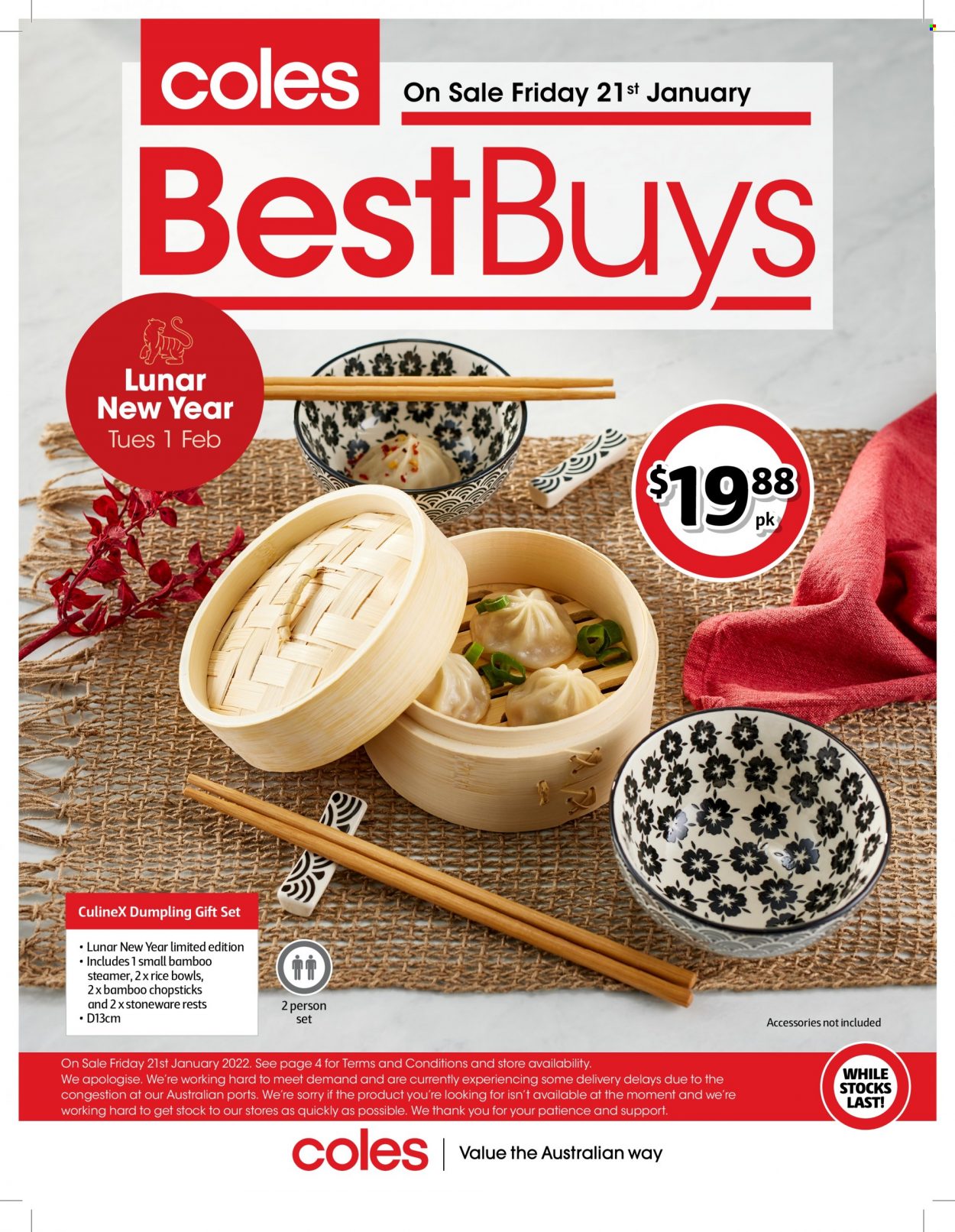 Coles catalogue - 21 Jan 2022 - 27 Jan 2022. Page 1
