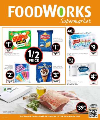 Foodworks Catalogue - 19 Jan 2022 - 25 Jan 2022.
