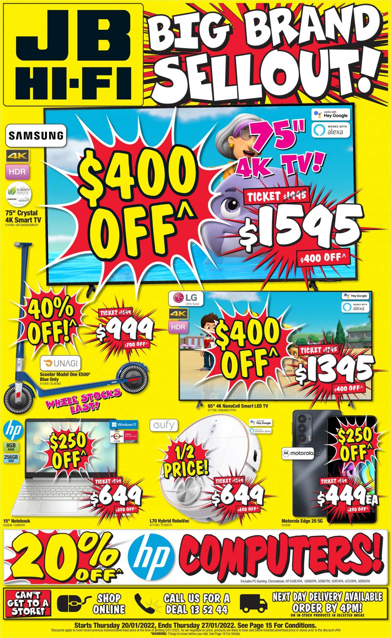 JB Hi-Fi catalogue - 20 Jan 2022 - 27 Jan 2022. Page 1