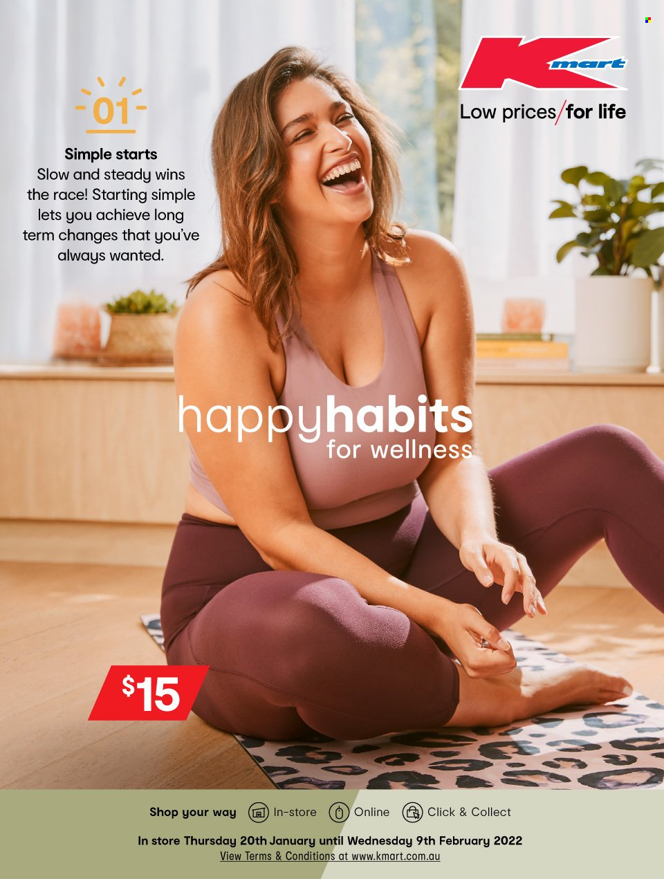 Kmart catalogue - 20 Jan 2022 - 9 Feb 2022. Page 1