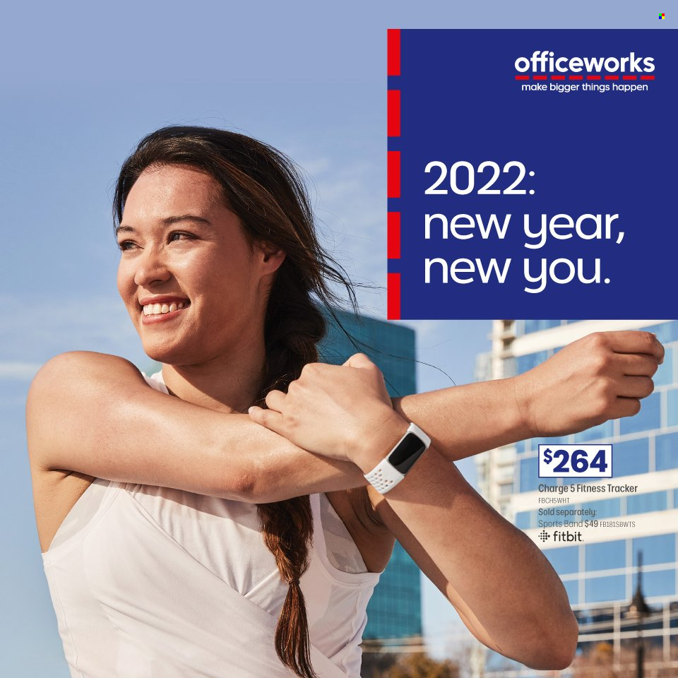 OFFICEWORKS catalogue • 2022 New Year, New You • From Thu 20 January 2022 page 1